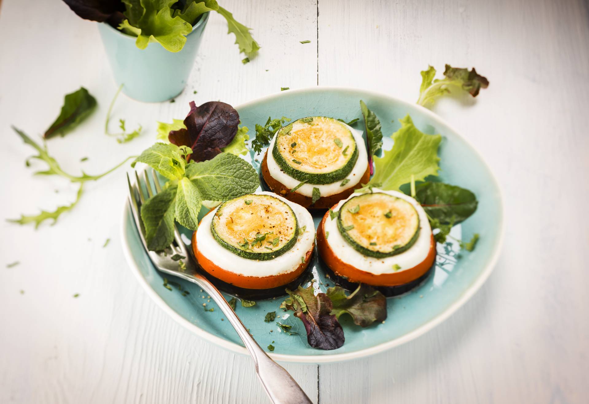 Tian de légumes & mozzarelle - Recette Cookeo | Moulinex