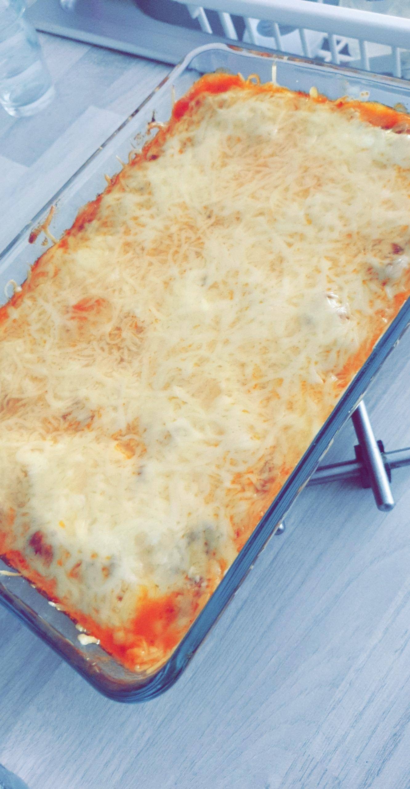 Gratin de ravioles chèvre à la bolognaise - Recepten Cookeo | Moulinex