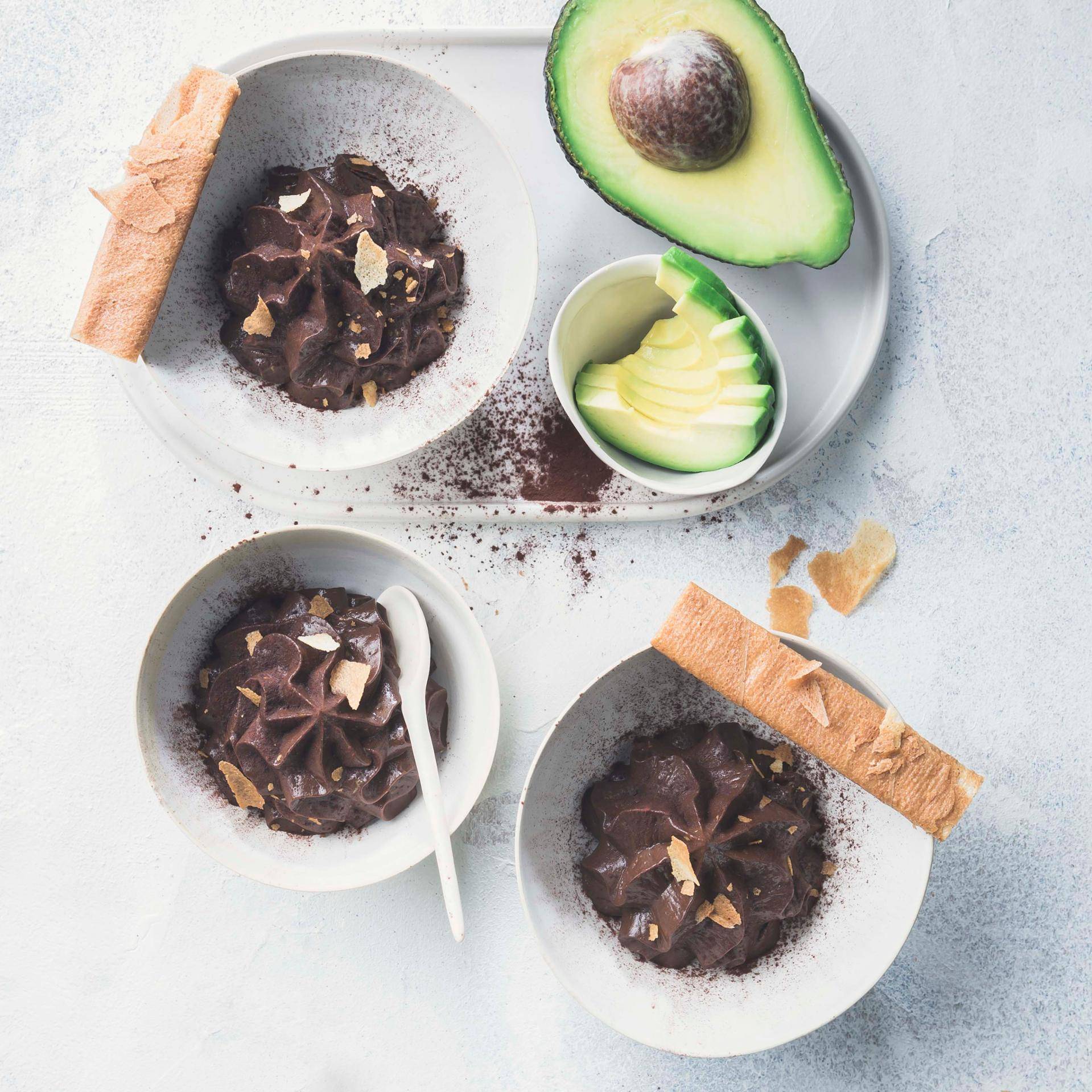 Mousse au chocolat à l'avocat - Recette Companion | Moulinex