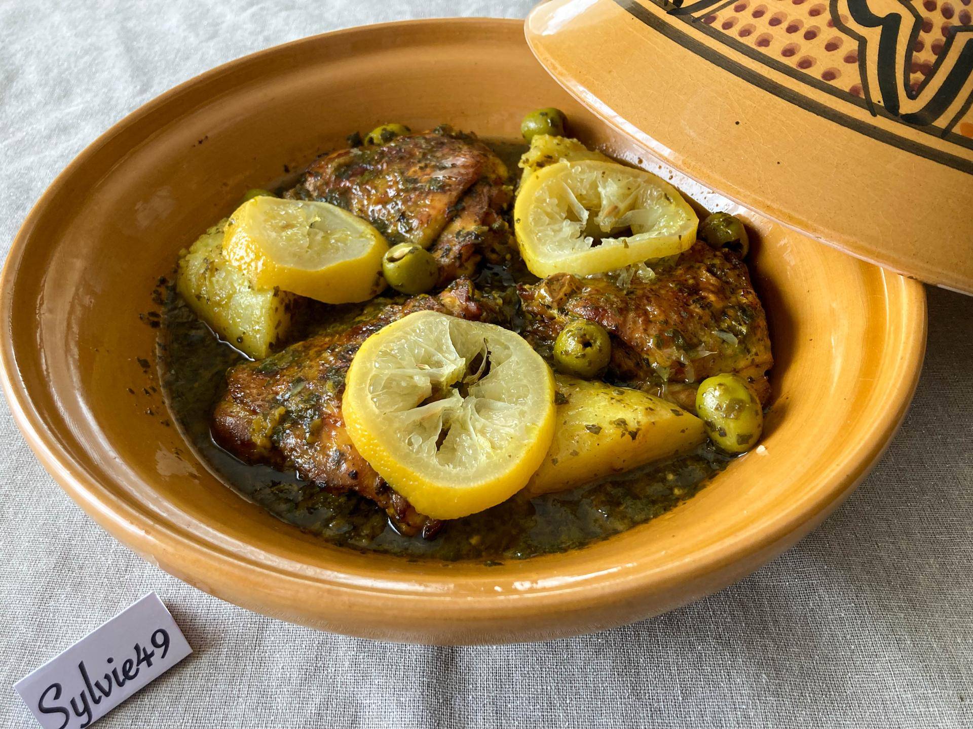 Poulet aux olives et citron confit façon tajine - Recepten Cookeo V3 | Moulinex