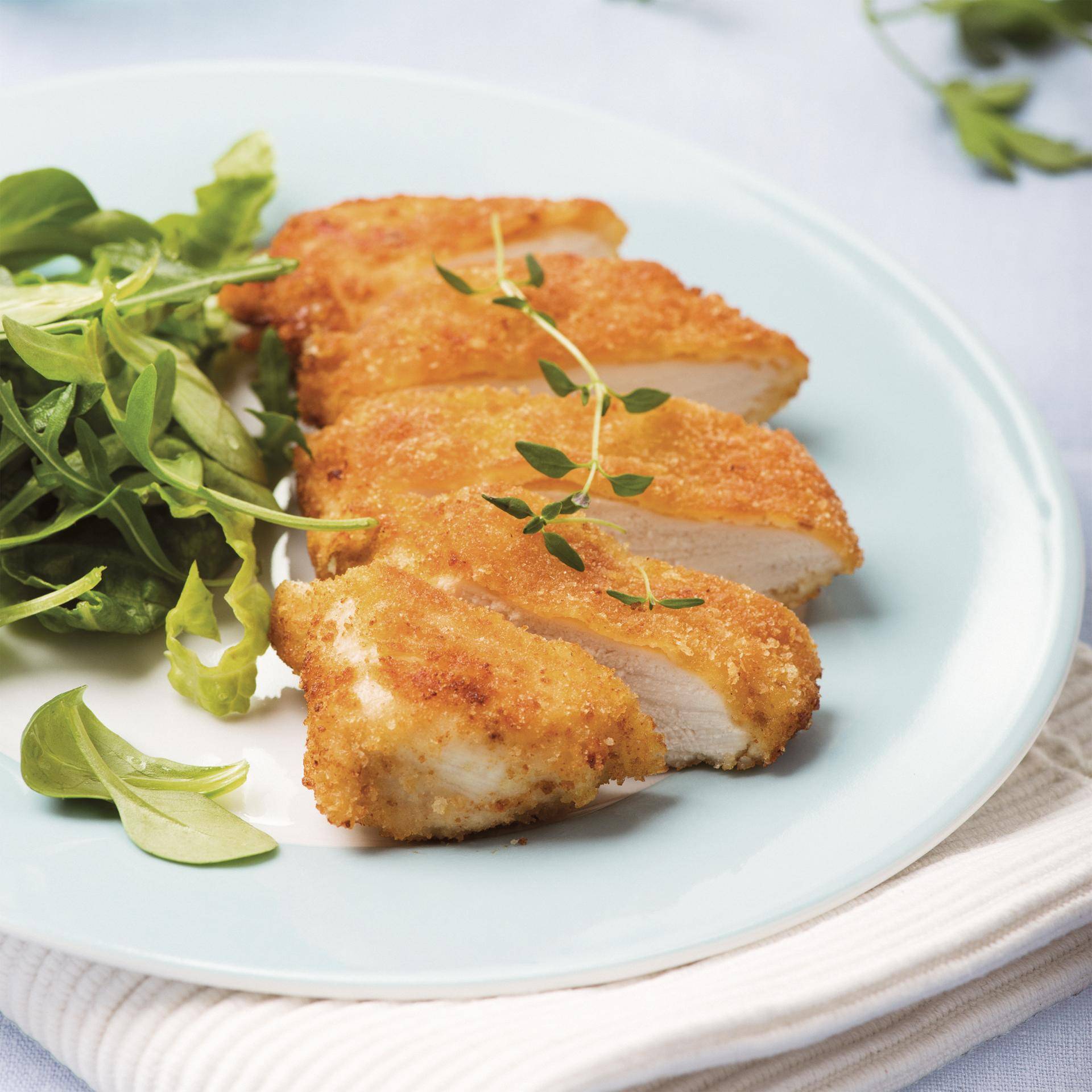 Escalopes de poulet panées - Recette Easy Fry Max | Moulinex