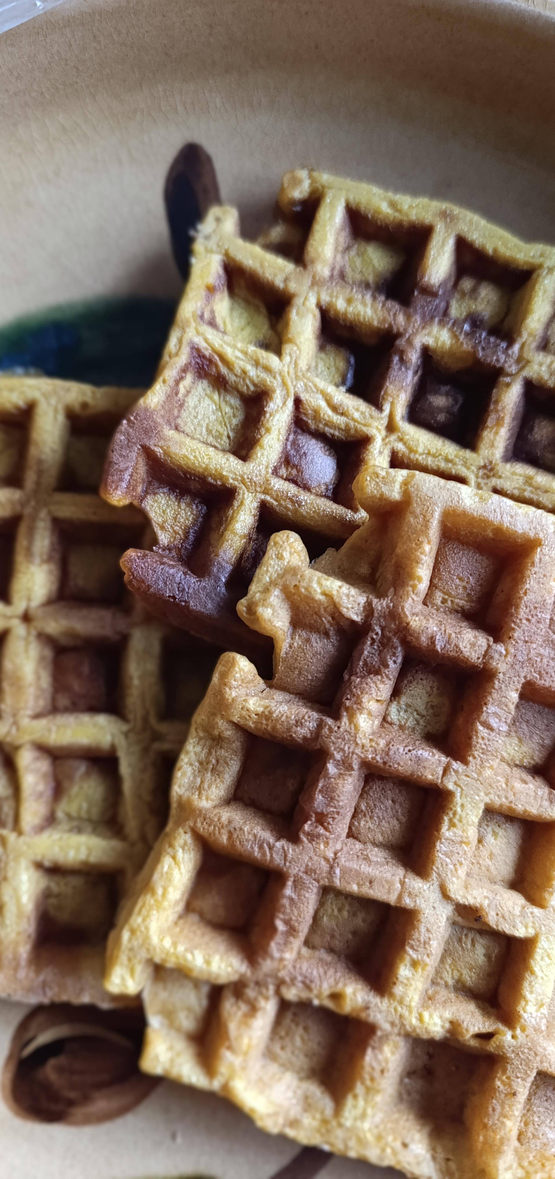 Gaufres de patates douce - Recette Companion Connect | Moulinex