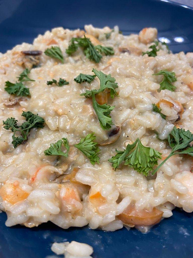 Risotto moules crevettes - Recepten Companion Connect XL | Moulinex