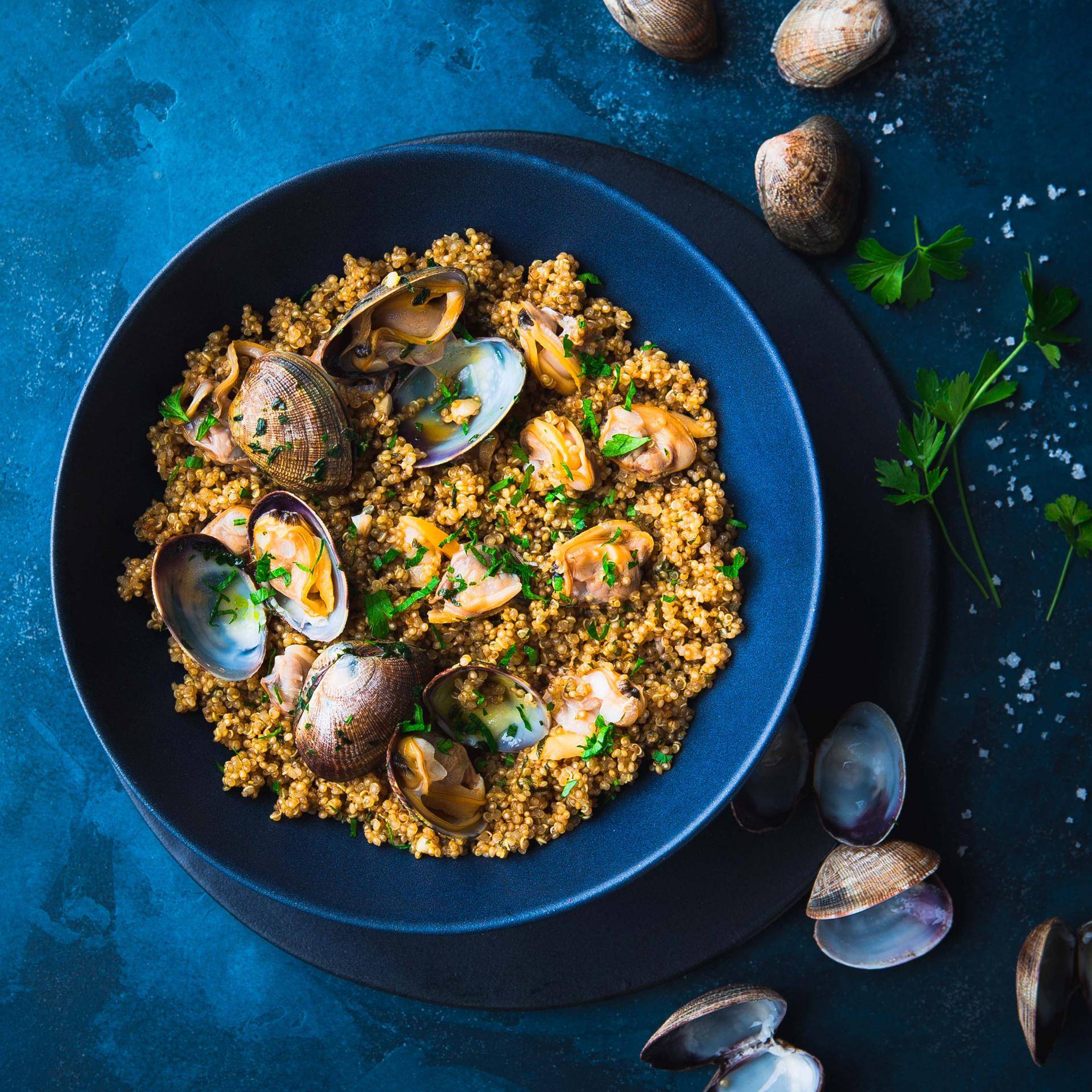 Quinoa aux palourdes - Recepten Cookeo | Moulinex