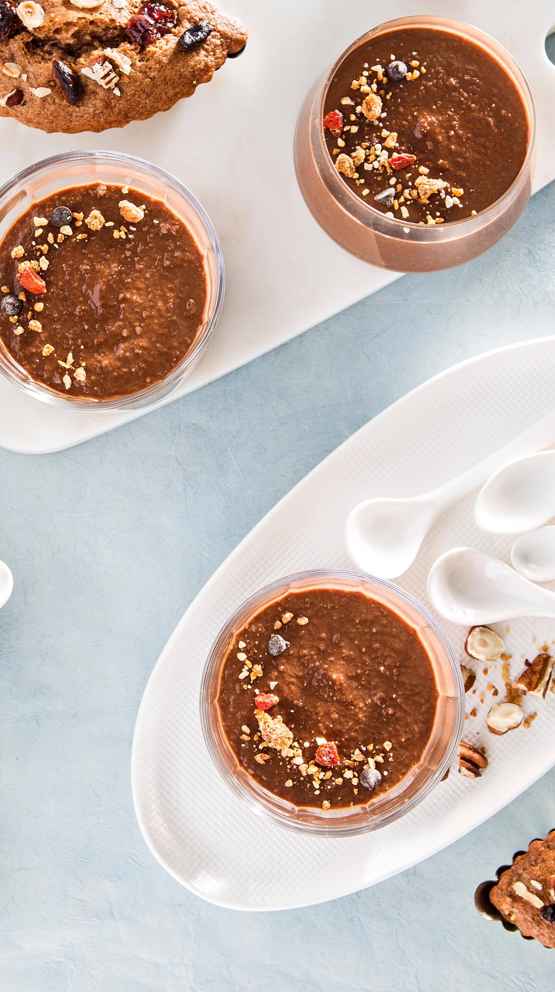 Crémeux cacao au chou-fleur - Recepten Cookeo | Moulinex