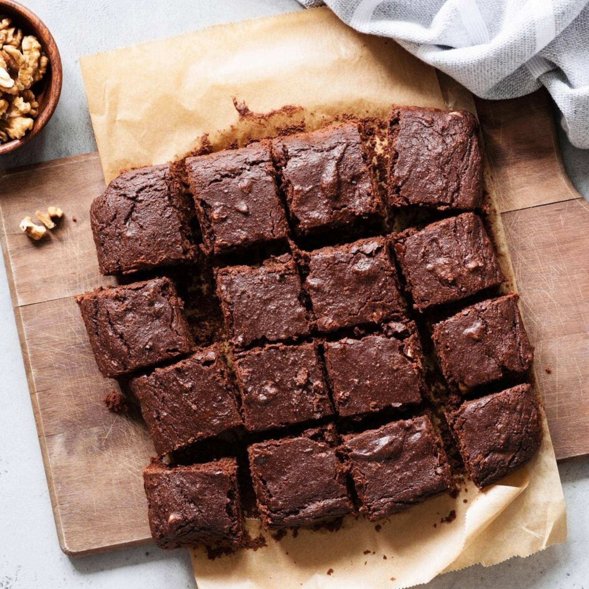 Brownie healthy à l'avocat et chocolat noir (sans gluten) - Recette BAKE PARTNER | Moulinex