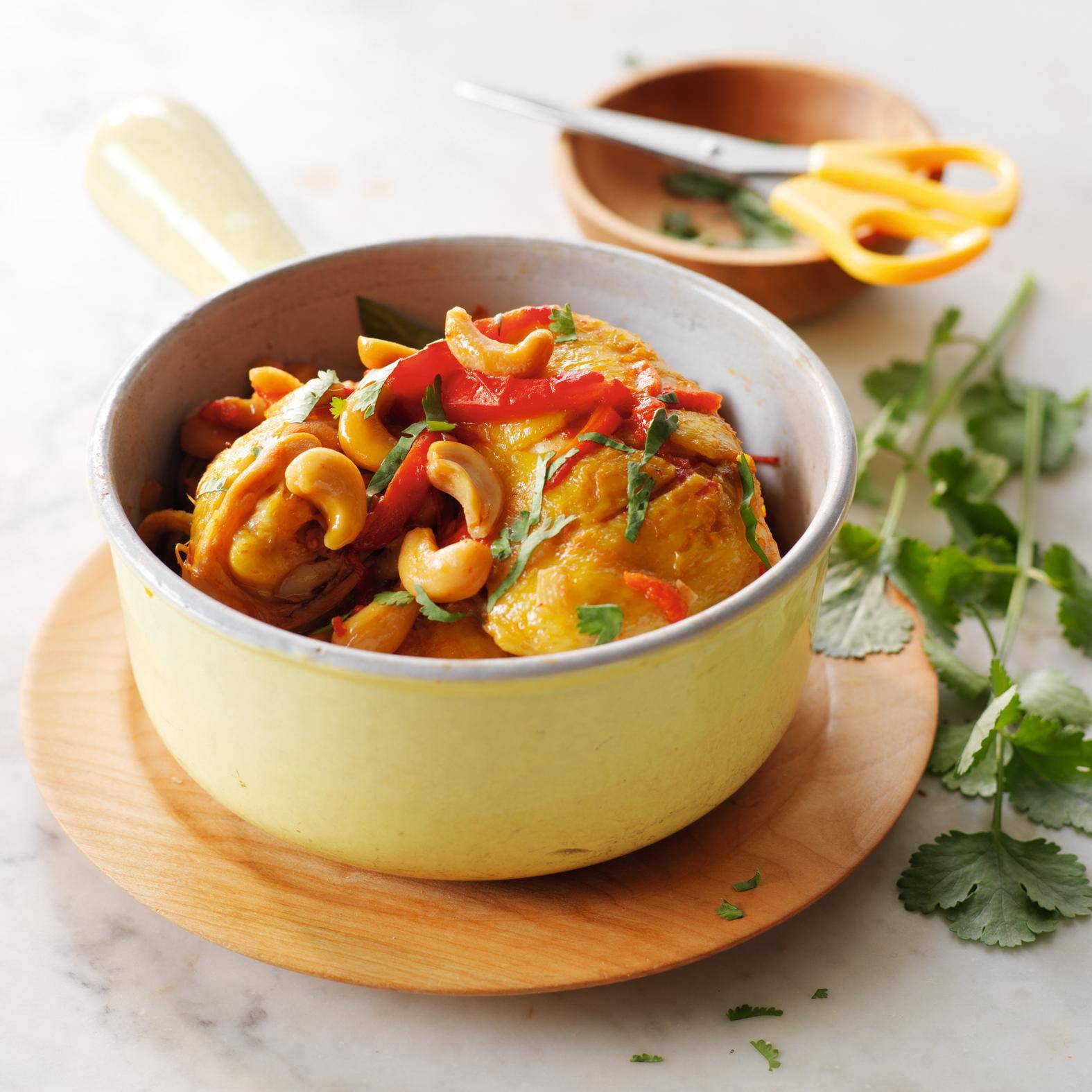 Poulet aux noix de cajou - Recepten Cook'in One | Moulinex