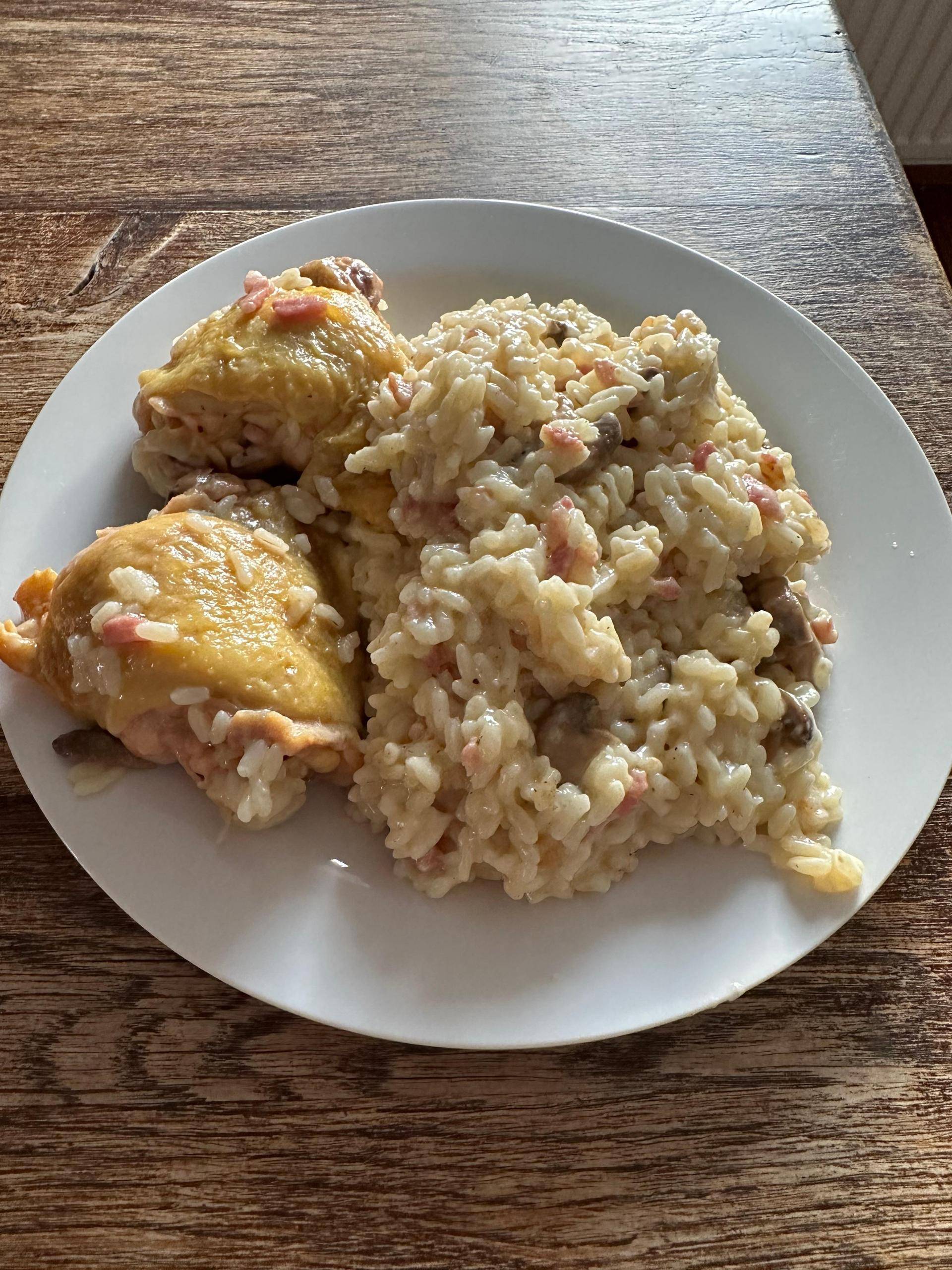 Cuisse de poulet et son risotto - Recette Cookeo V3 | Moulinex