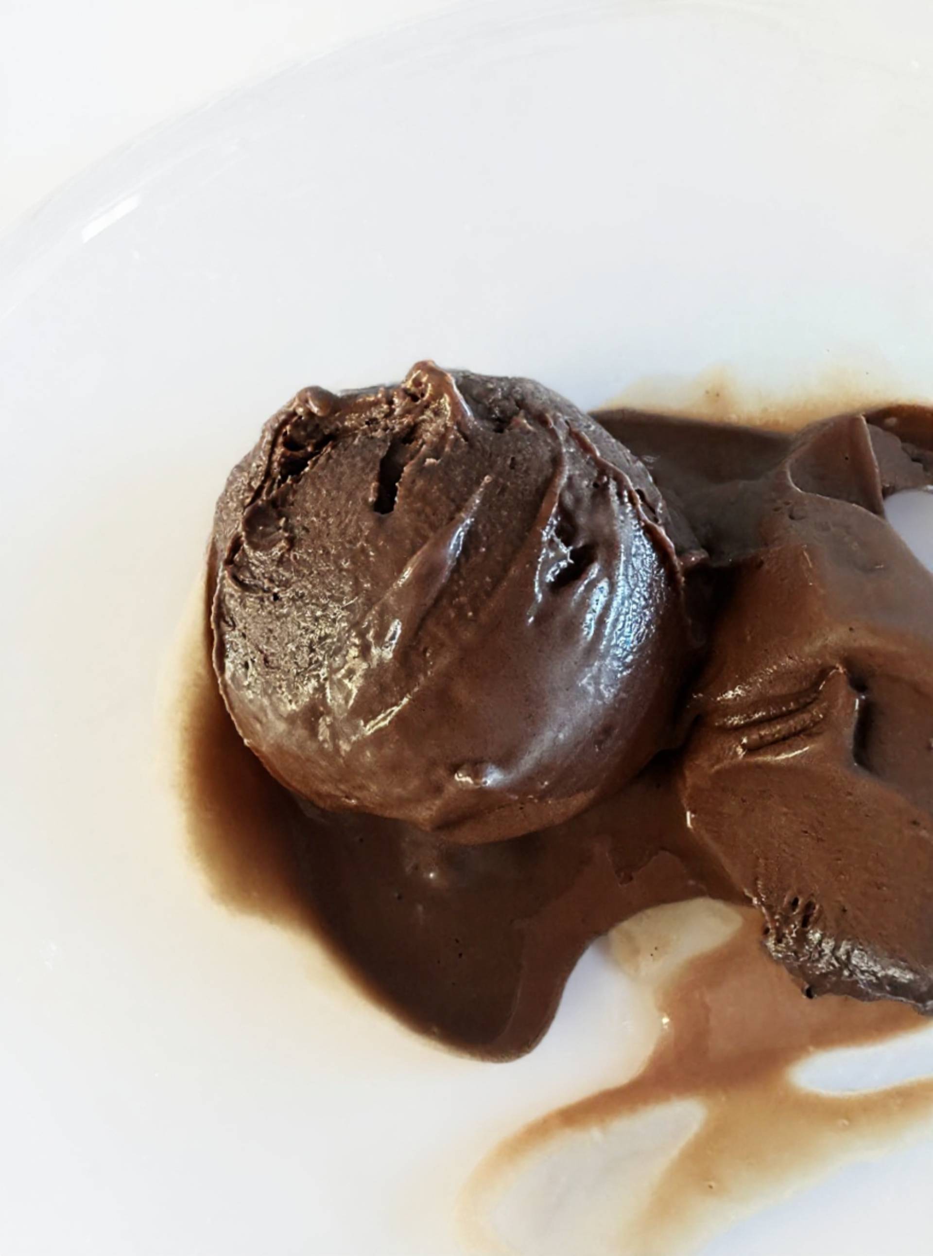 Glace chocolat noir 3 ingrédients - Recette Dolci | Moulinex