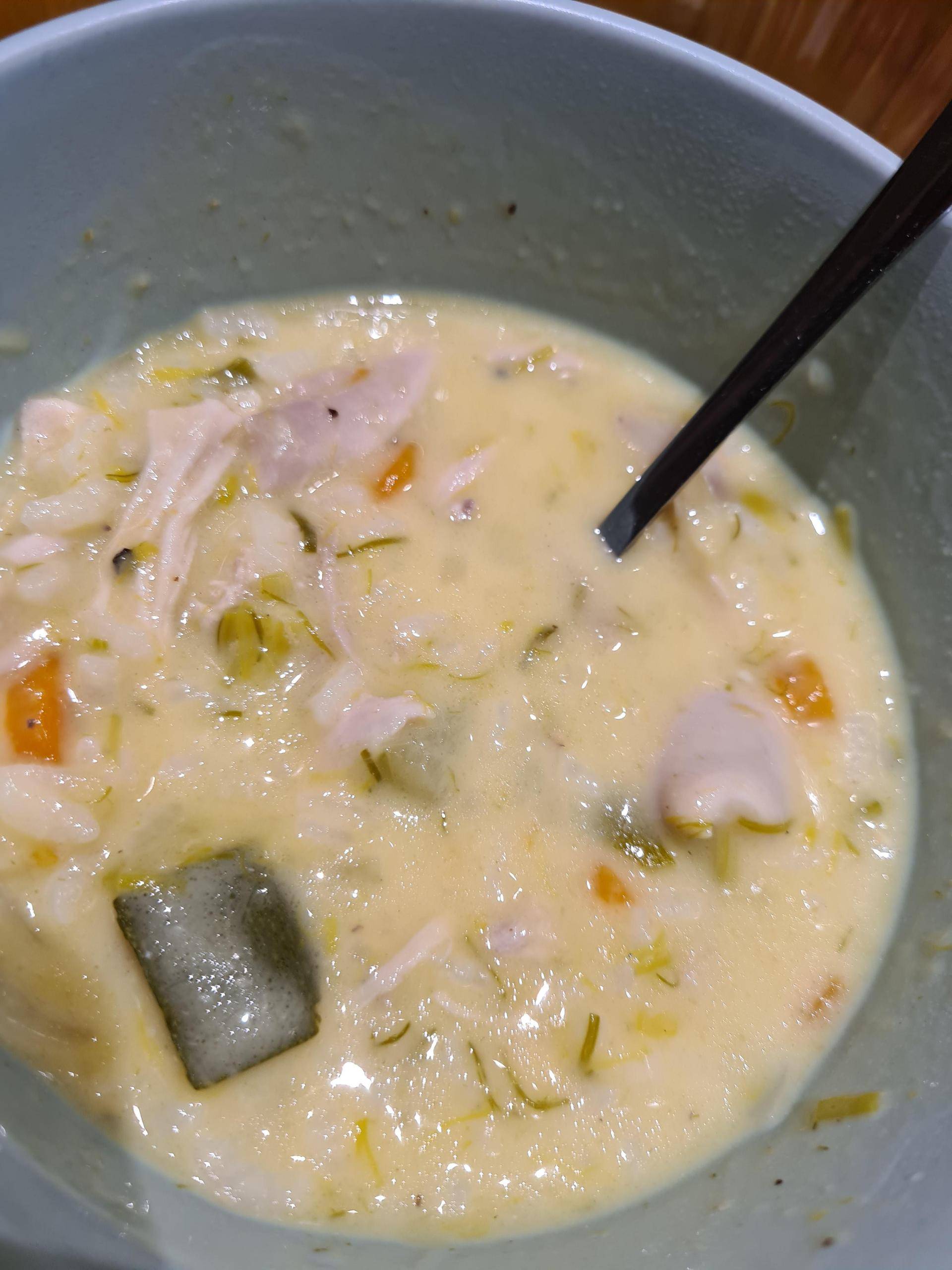 Soupe de poulet au citron et à l'œuf - Recette Cookeo | Moulinex