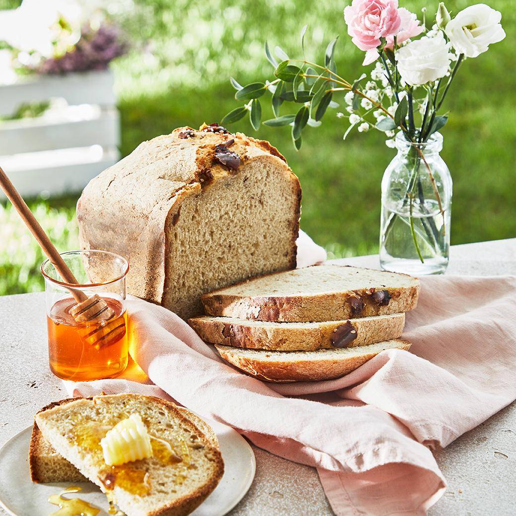 Pain au thé vert et dattes - Recette undefined | Moulinex
