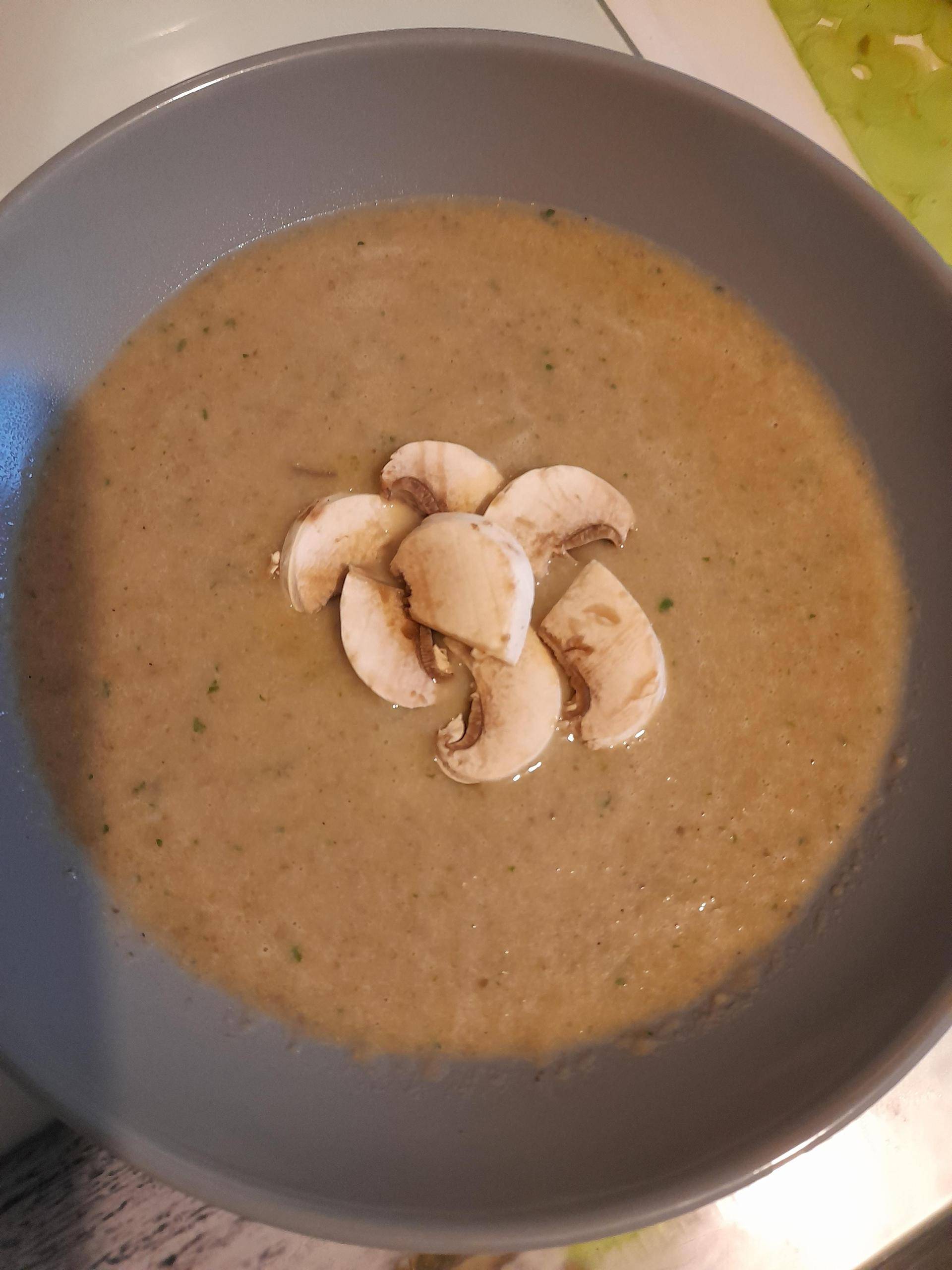 Velouté de poireaux aux champignons. - Recette Cookeo | Moulinex