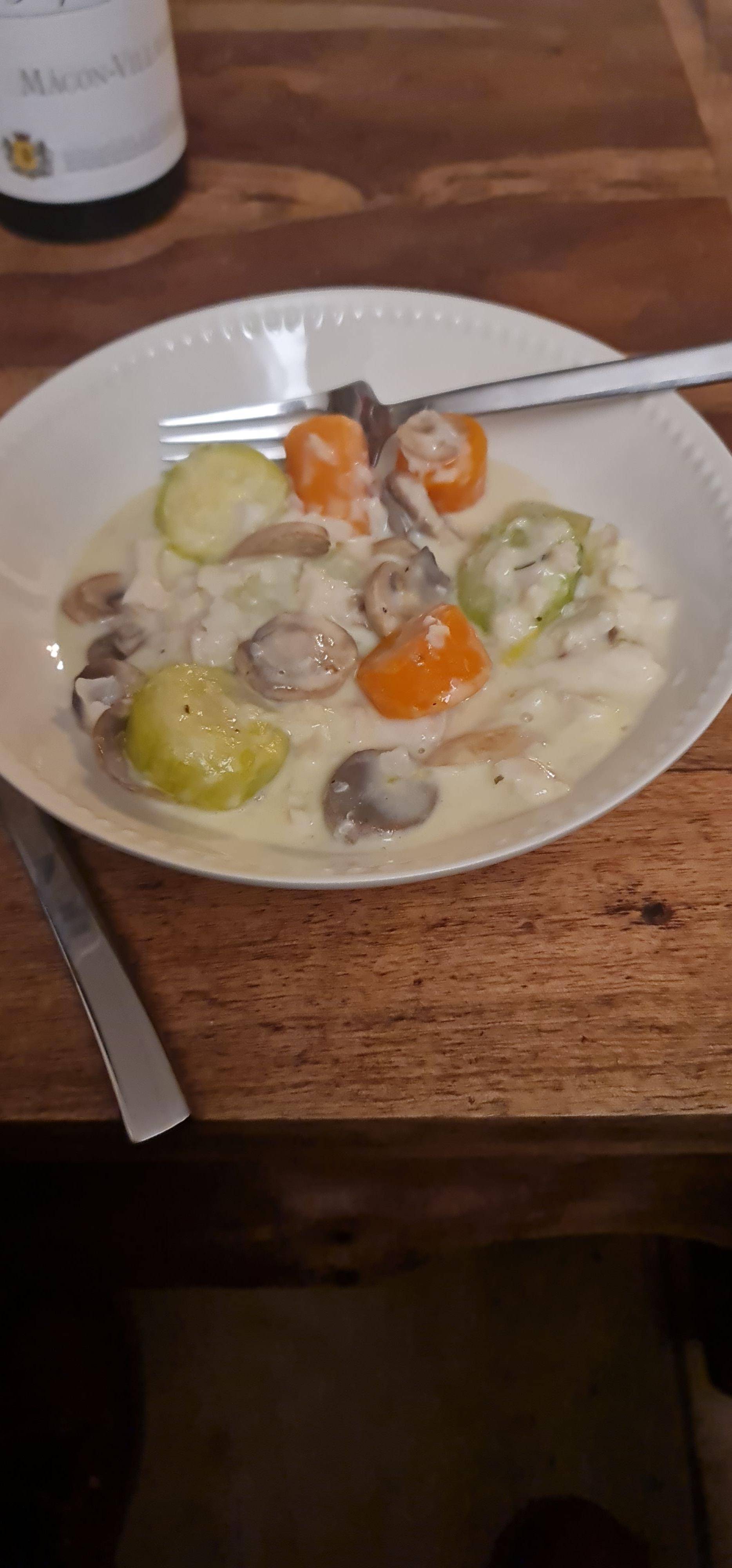 Blanqutte de poisson aux légumes - Recepten Companion Connect XL | Moulinex
