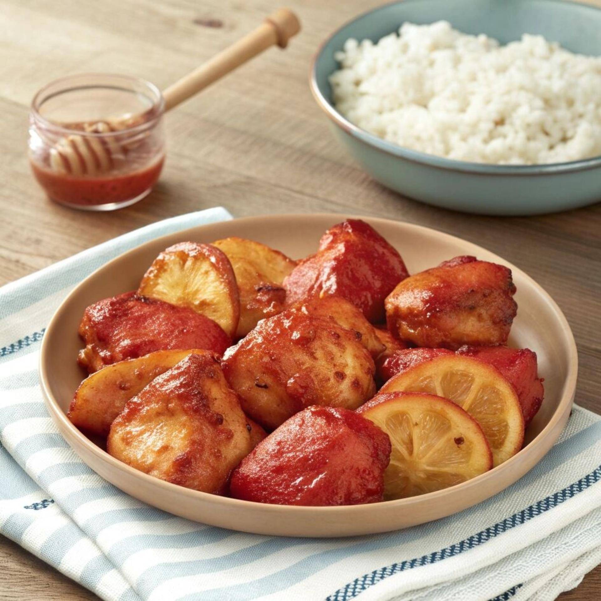 Poulet au citron miel caramélisé - Recette Companion Connect | Moulinex