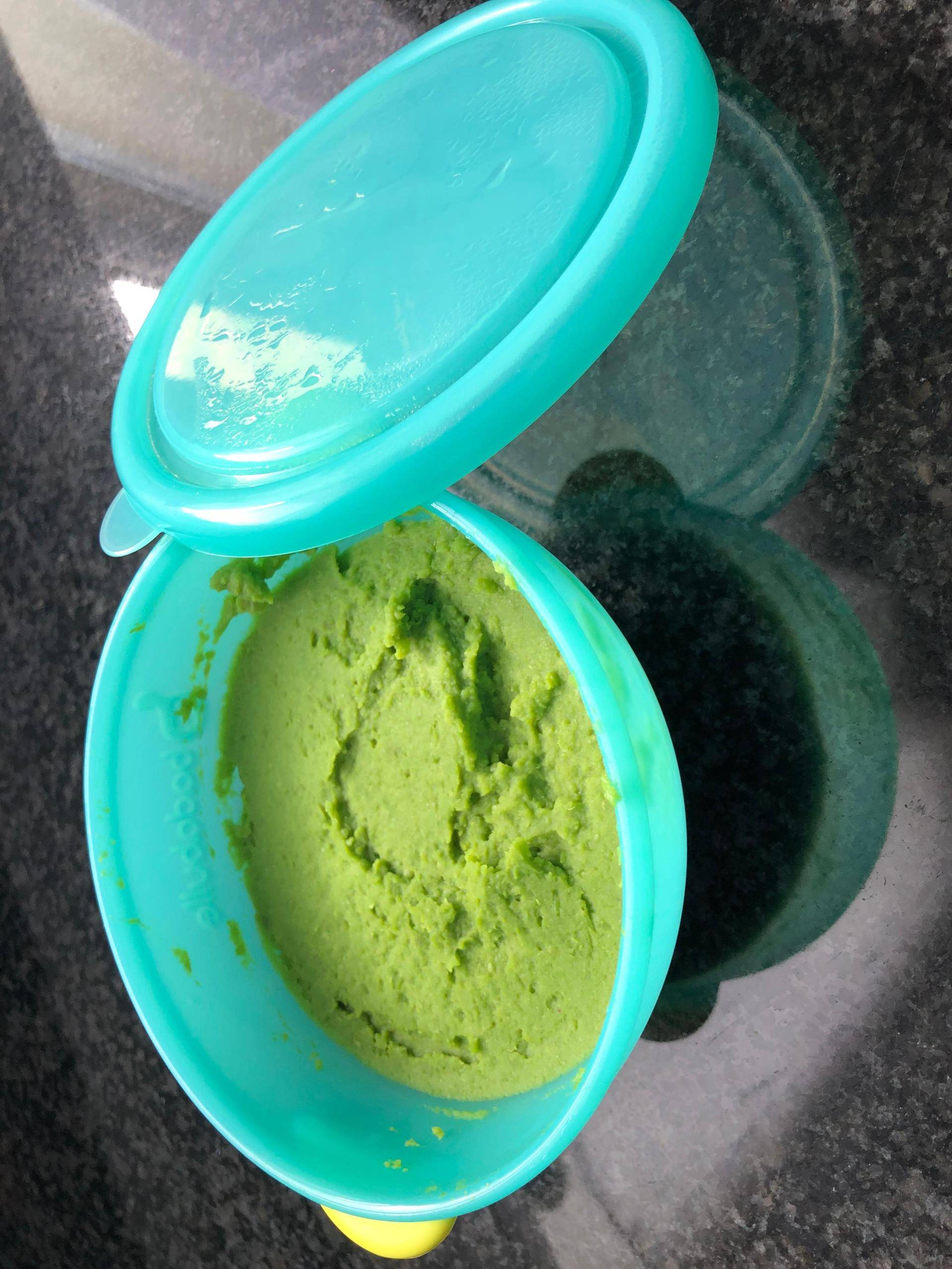 Purée de petits pois pour bébé - Recepten Companion Connect | Moulinex