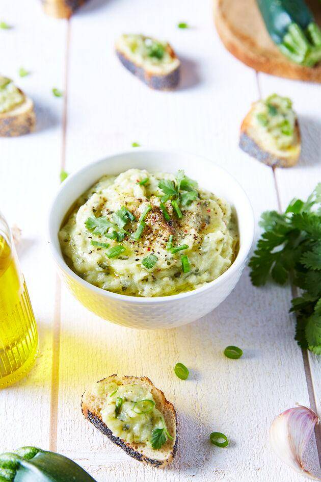 Dip de courgette à la coriandre - Recepten Perfectmix + | Moulinex