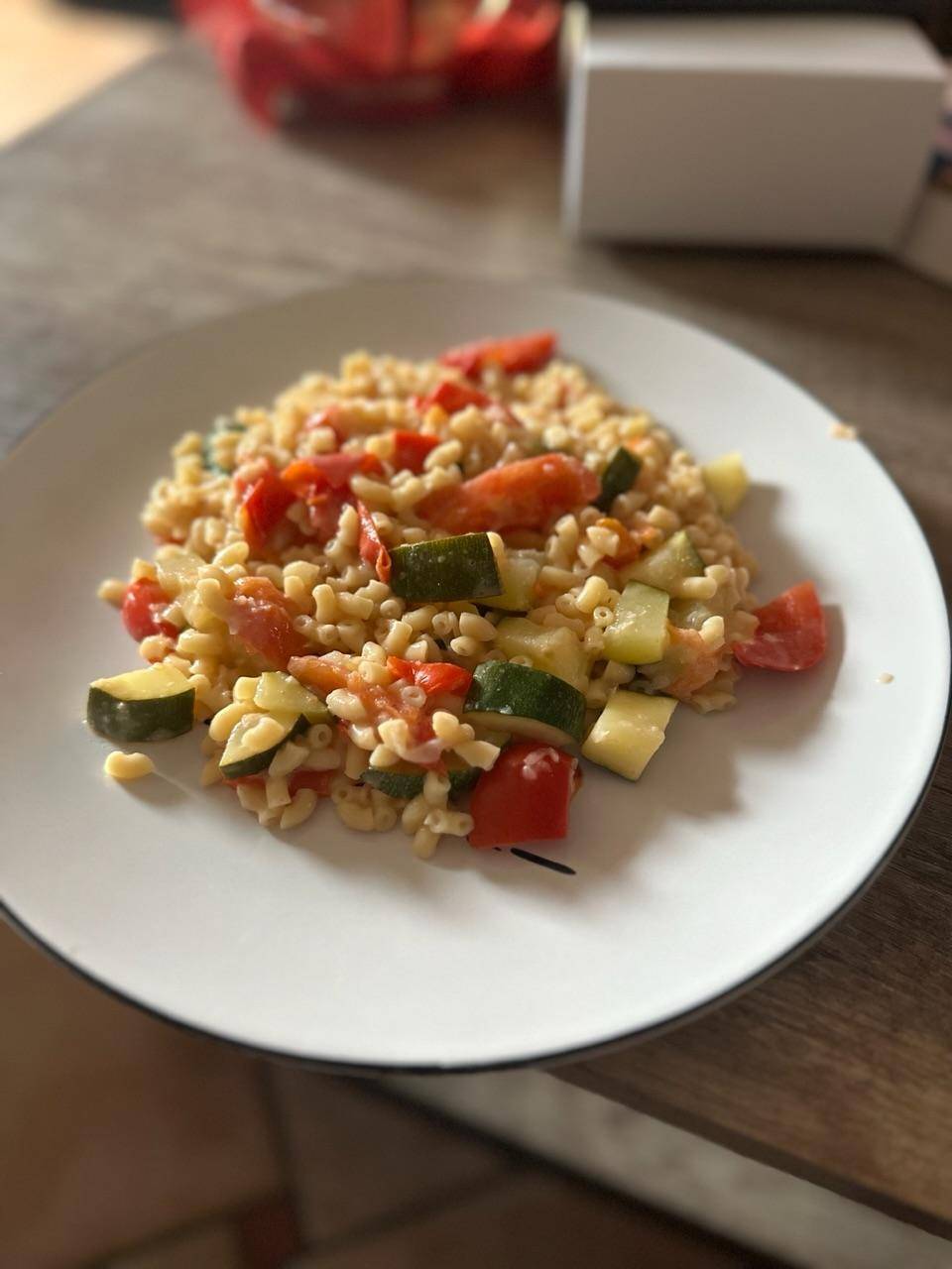 Pâtes au légumes - Recette Cookeo V3 | Moulinex