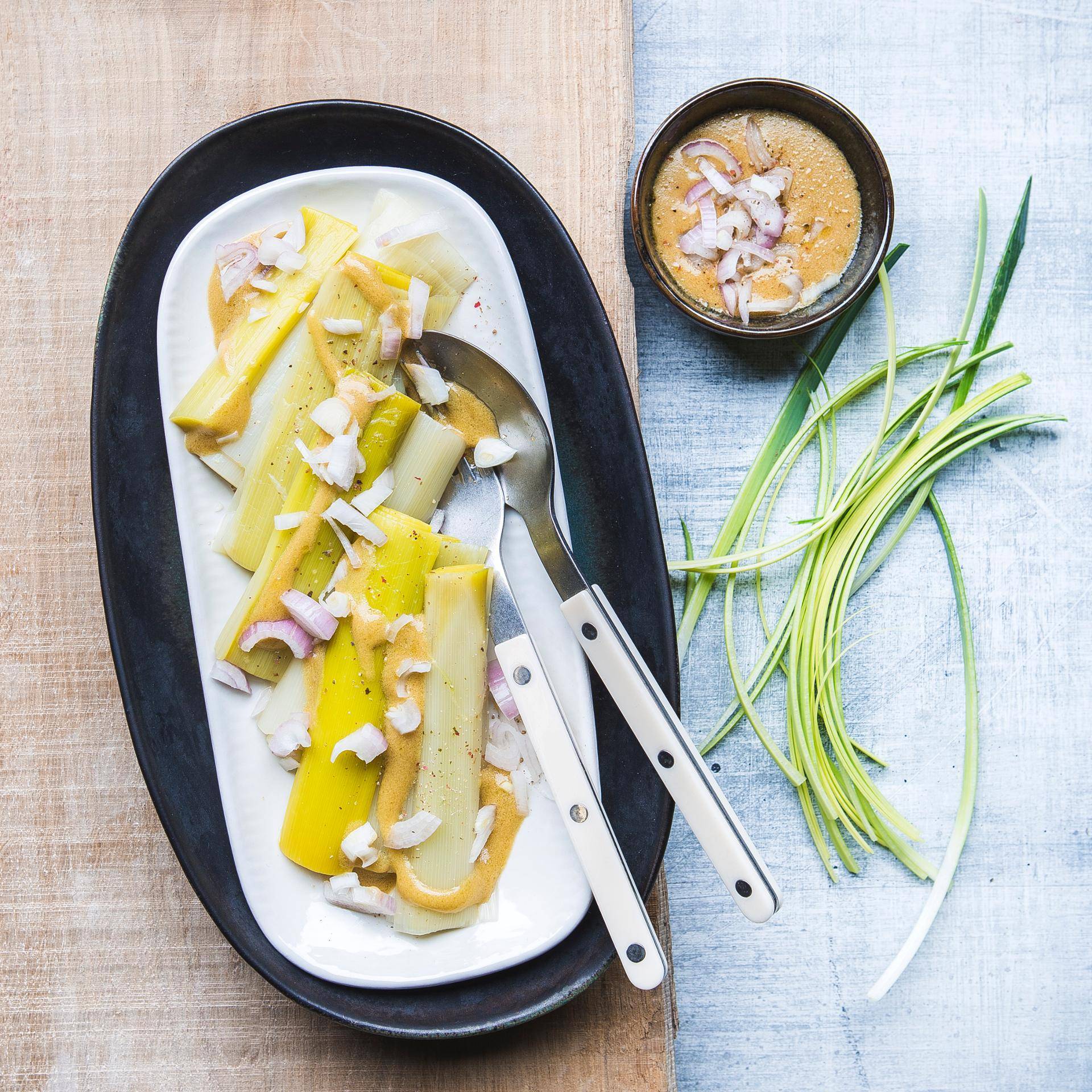 Poireaux vinaigrette - Recette Cookeo | Moulinex