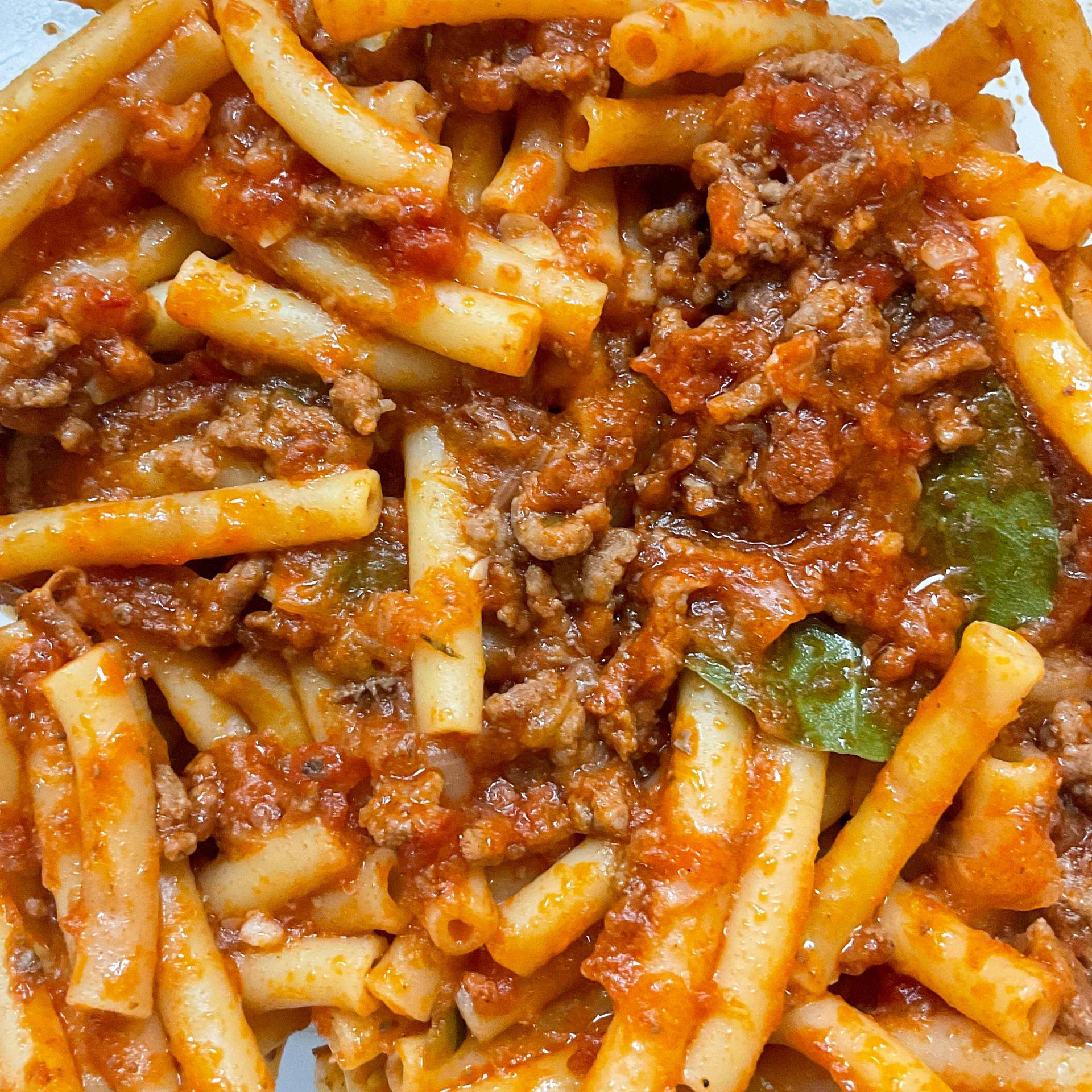 Macaroni bolognaise aux courgettes - Recepten Cookeo V3 | Moulinex