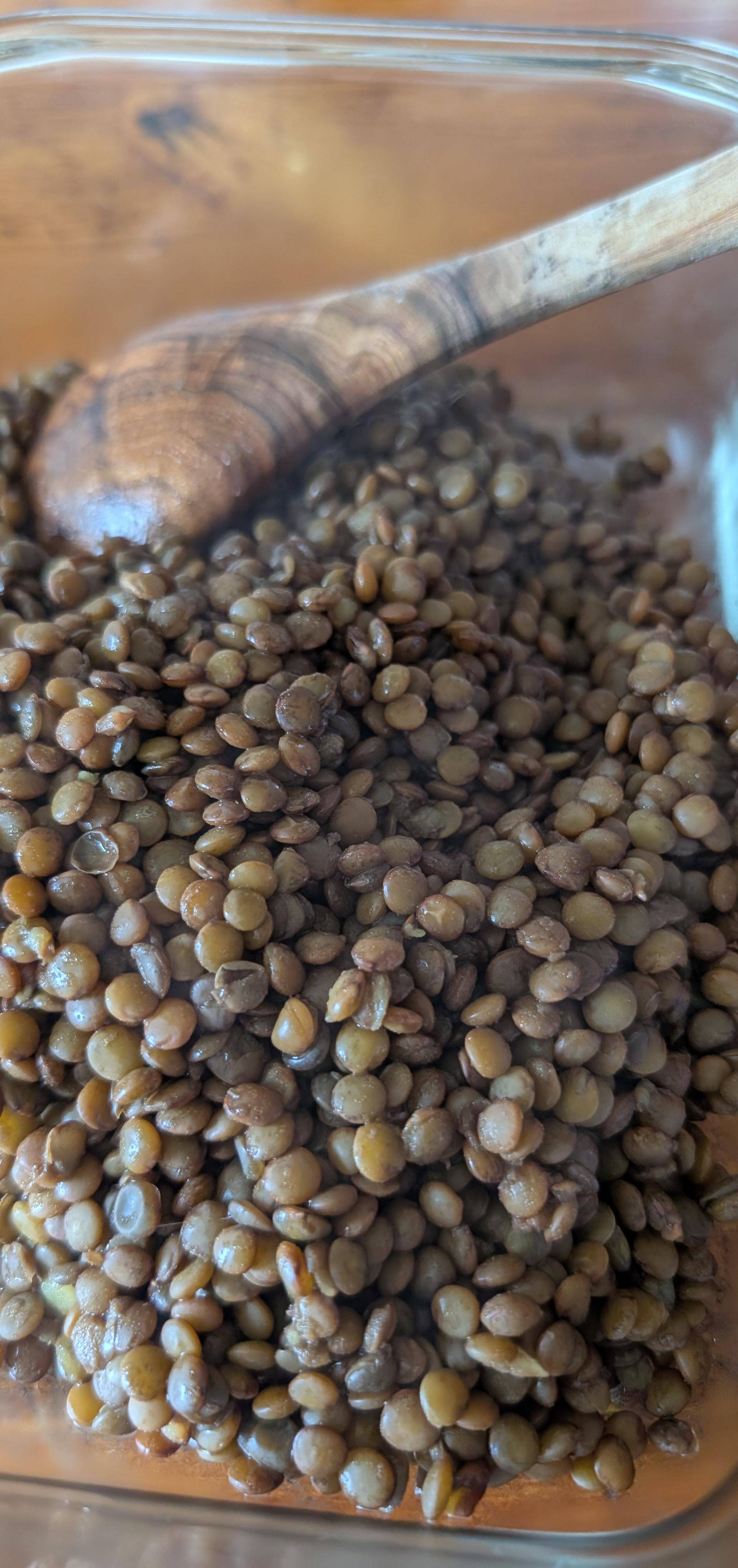 Lentilles vertes nature - Recette Cookeo | Moulinex