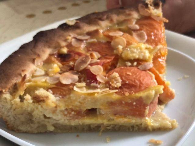 Tarte aux abricots sur pâte sablée amandes et crème d’amandes - Recette Companion Connect XL | Moulinex