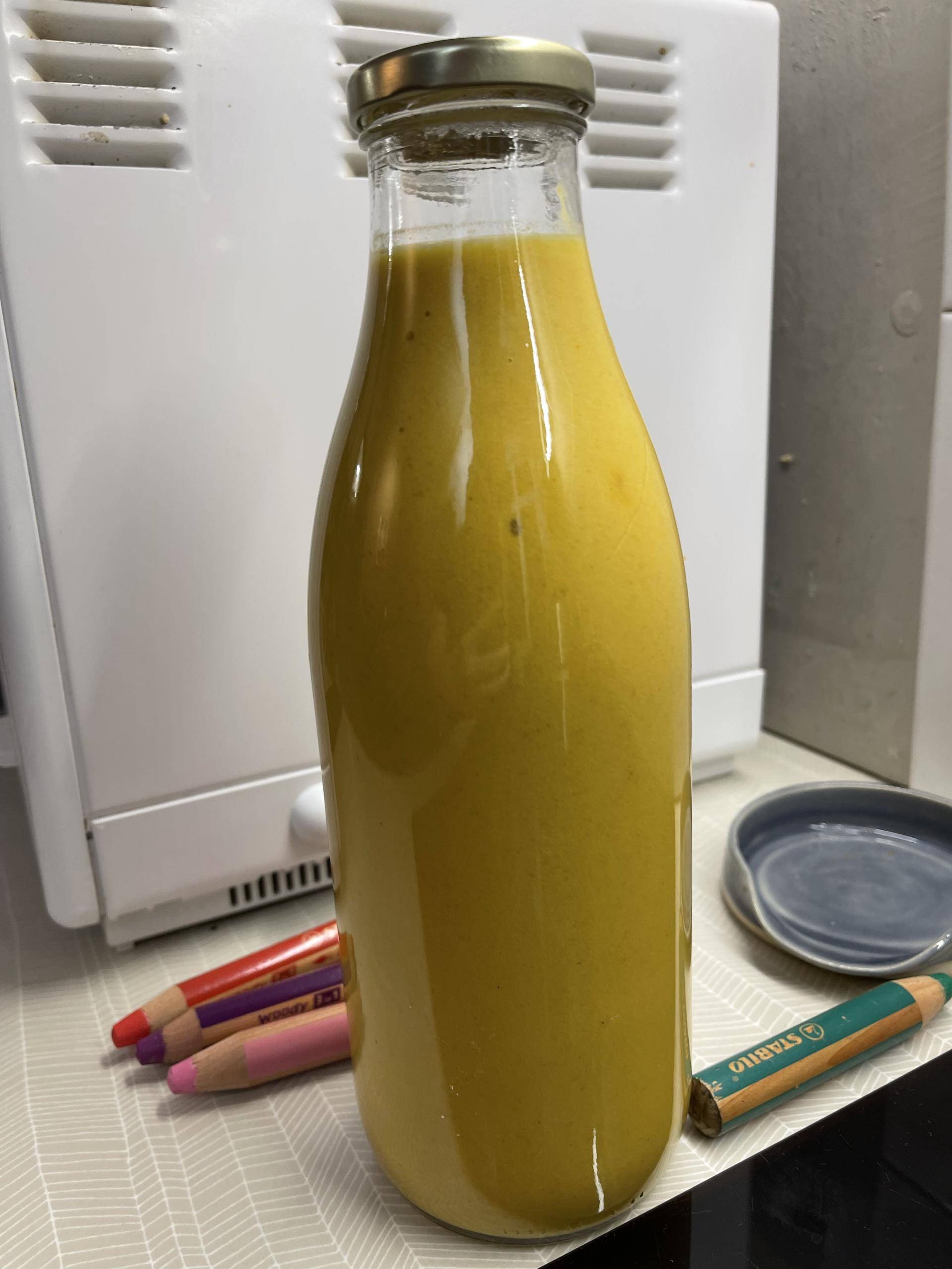 Soupe de carottes, lait de coco et curry - Recette Perfectmix Cook | Moulinex