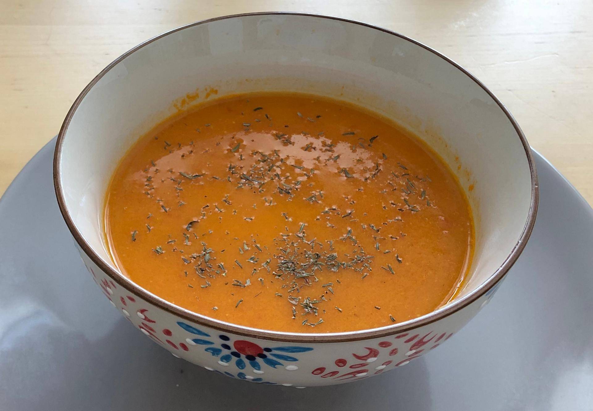 Tamatar ka shorba (soupe à la tomate indienne) - Recepten Companion Connect XL | Moulinex