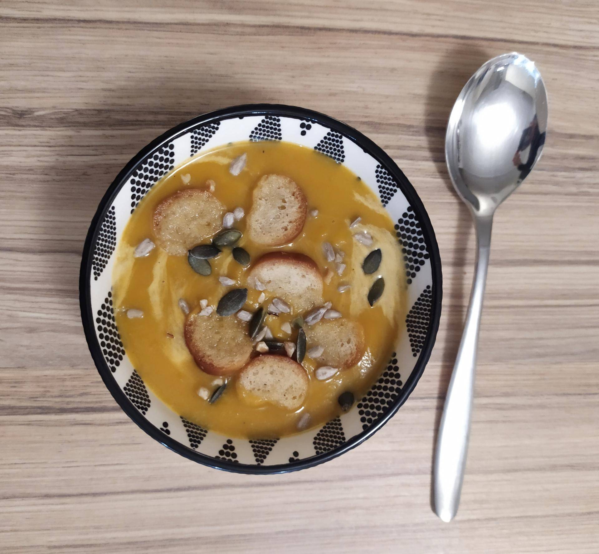 Soupe velouté potimarron & marron - Recette Companion | Moulinex