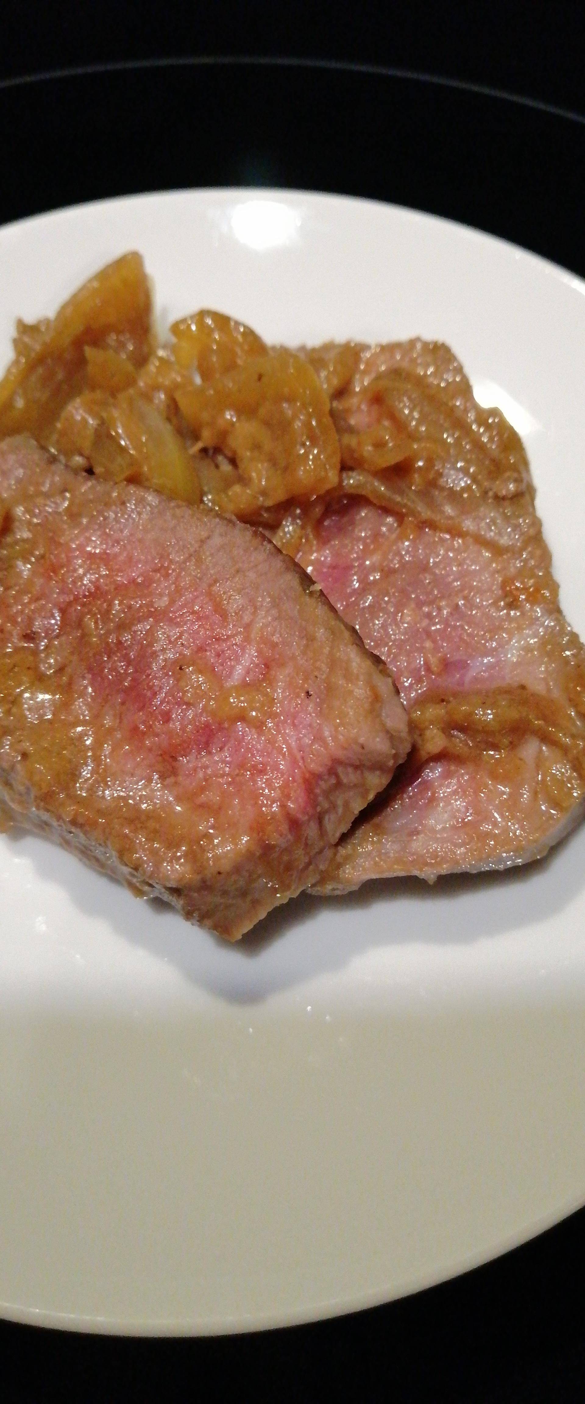 Roti de boeuf en sauce aux oignons - Recette Cookeo | Moulinex