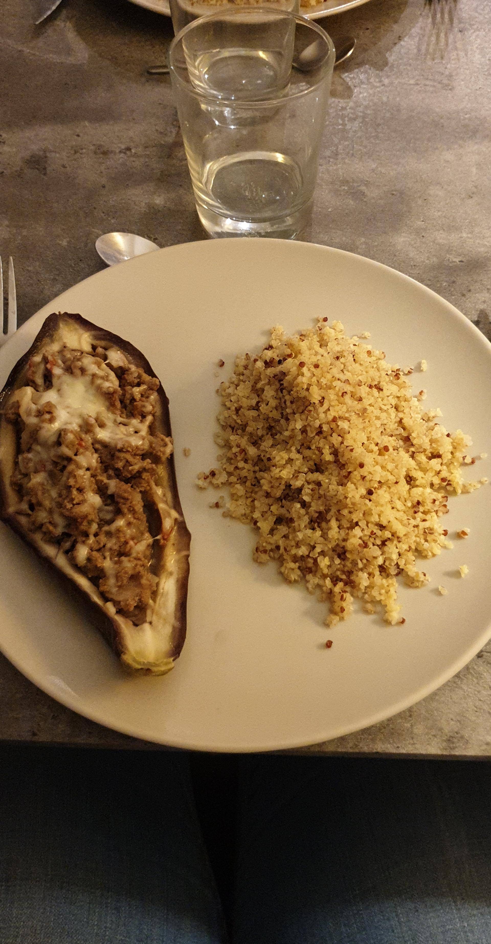 Aubergines farcies au bœuf & à la tomate - Recette Cookeo | Moulinex