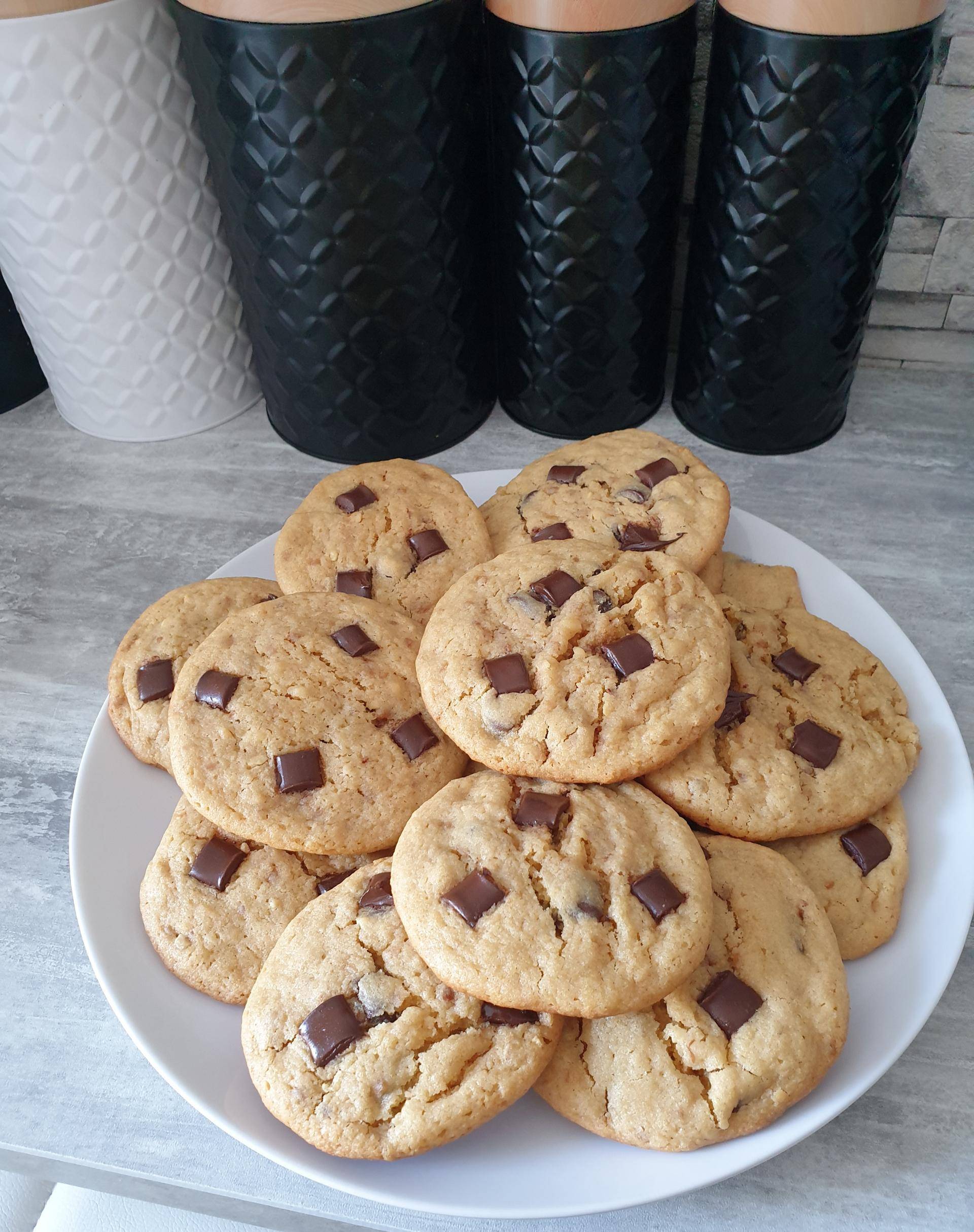 Cookies à la nougatine et pépites de chunk chocolat - Recepten Companion XL | Moulinex