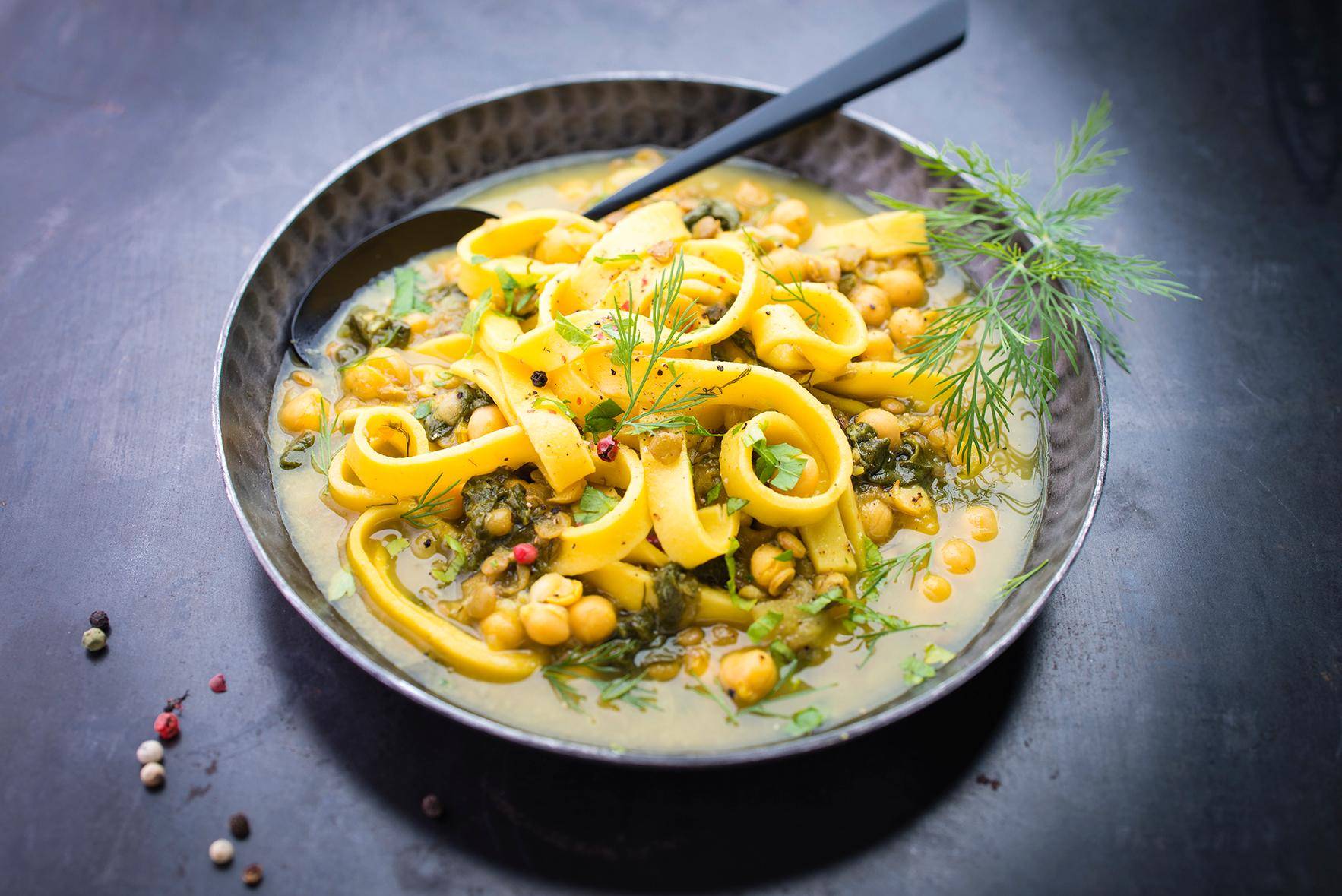 Soupe nouilles légumes secs - Recette Cookeo | Moulinex