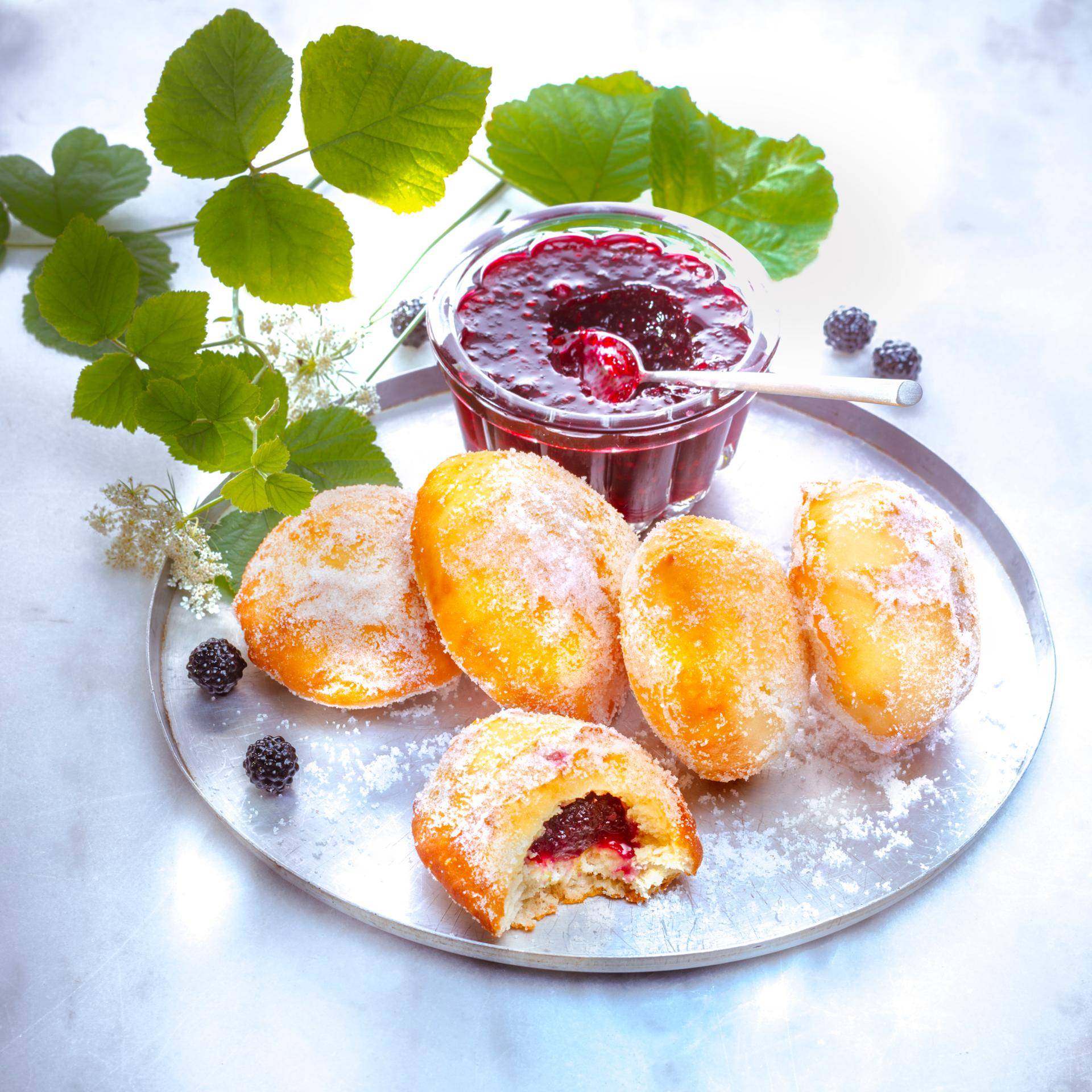 Beignets aux mûres - Recepten Companion Connect | Moulinex
