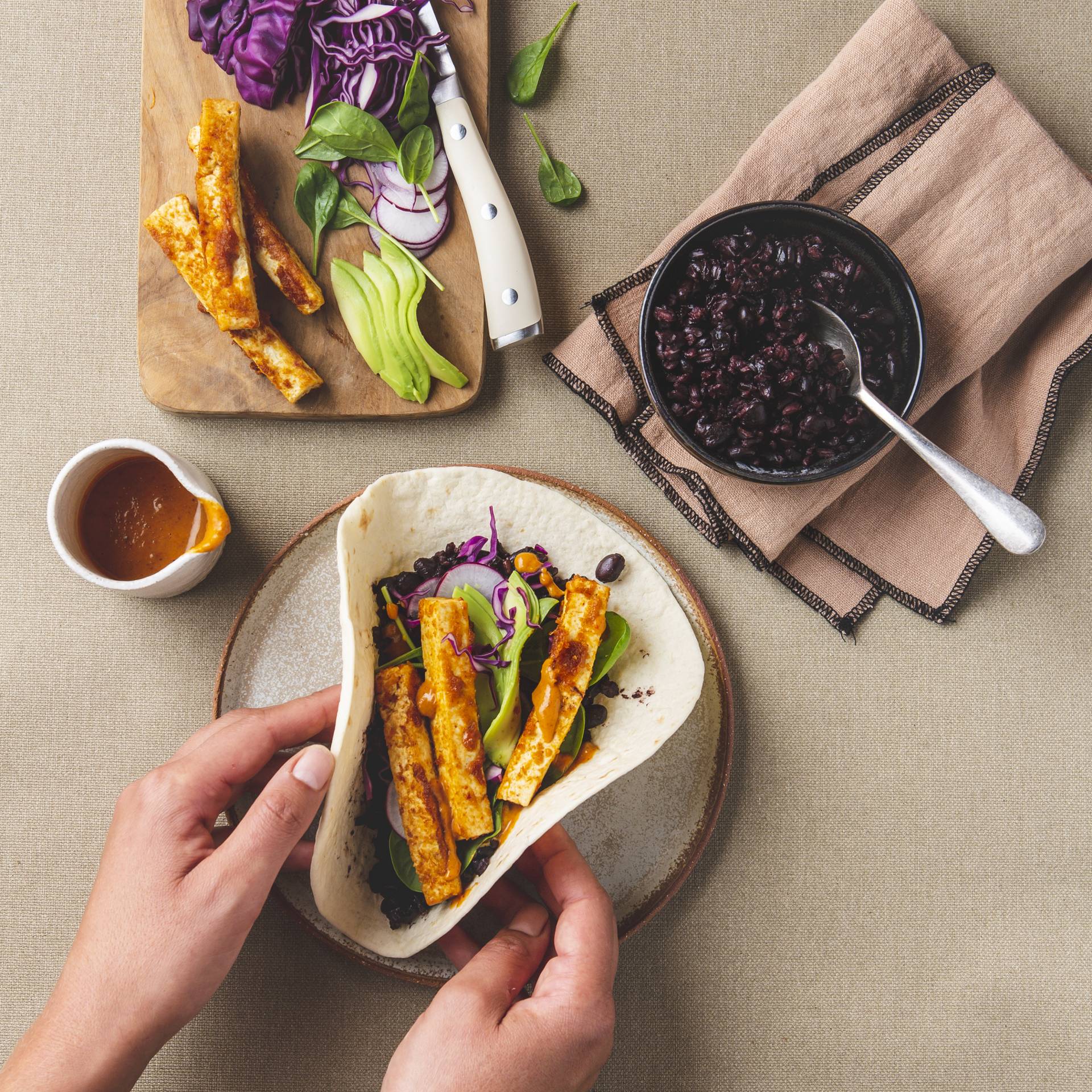 Thaise burrito's - Recepten Cookeo | Moulinex