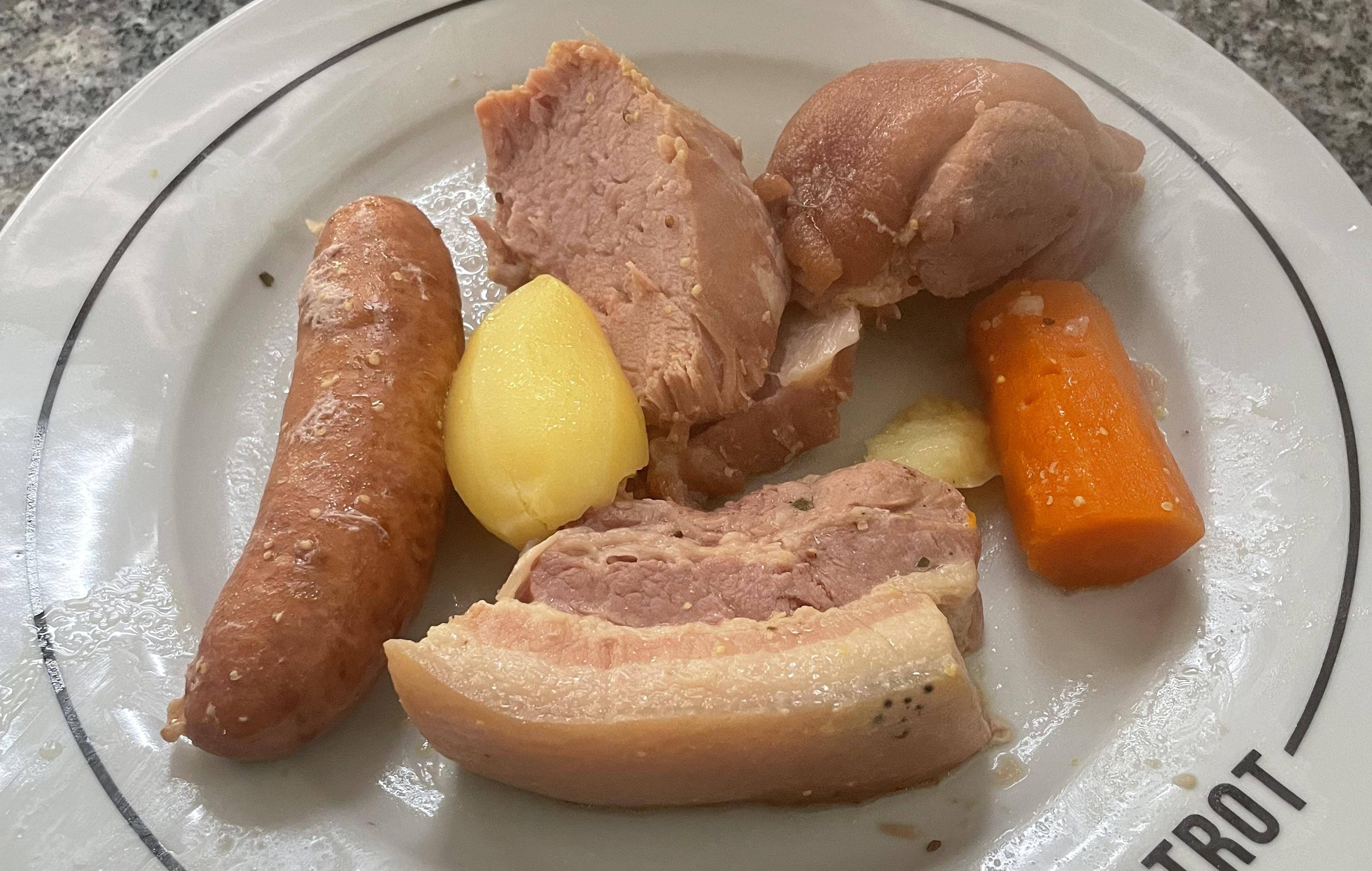 Jarreton petit salé saucisses pour potée ou choucroute - Recette Cookeo | Moulinex
