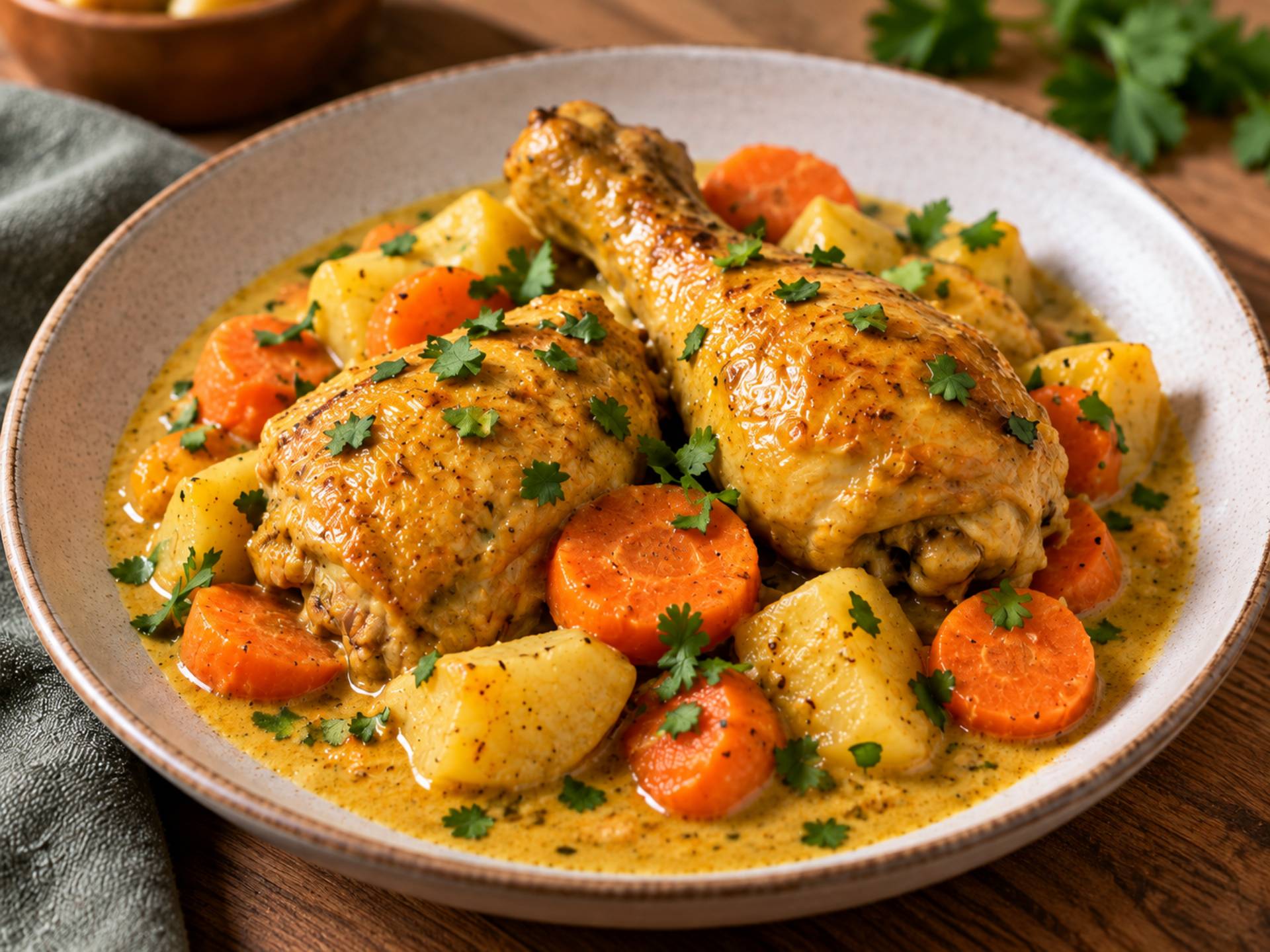 Poulet curry coco - Recette Cookeo 10in1 | Moulinex