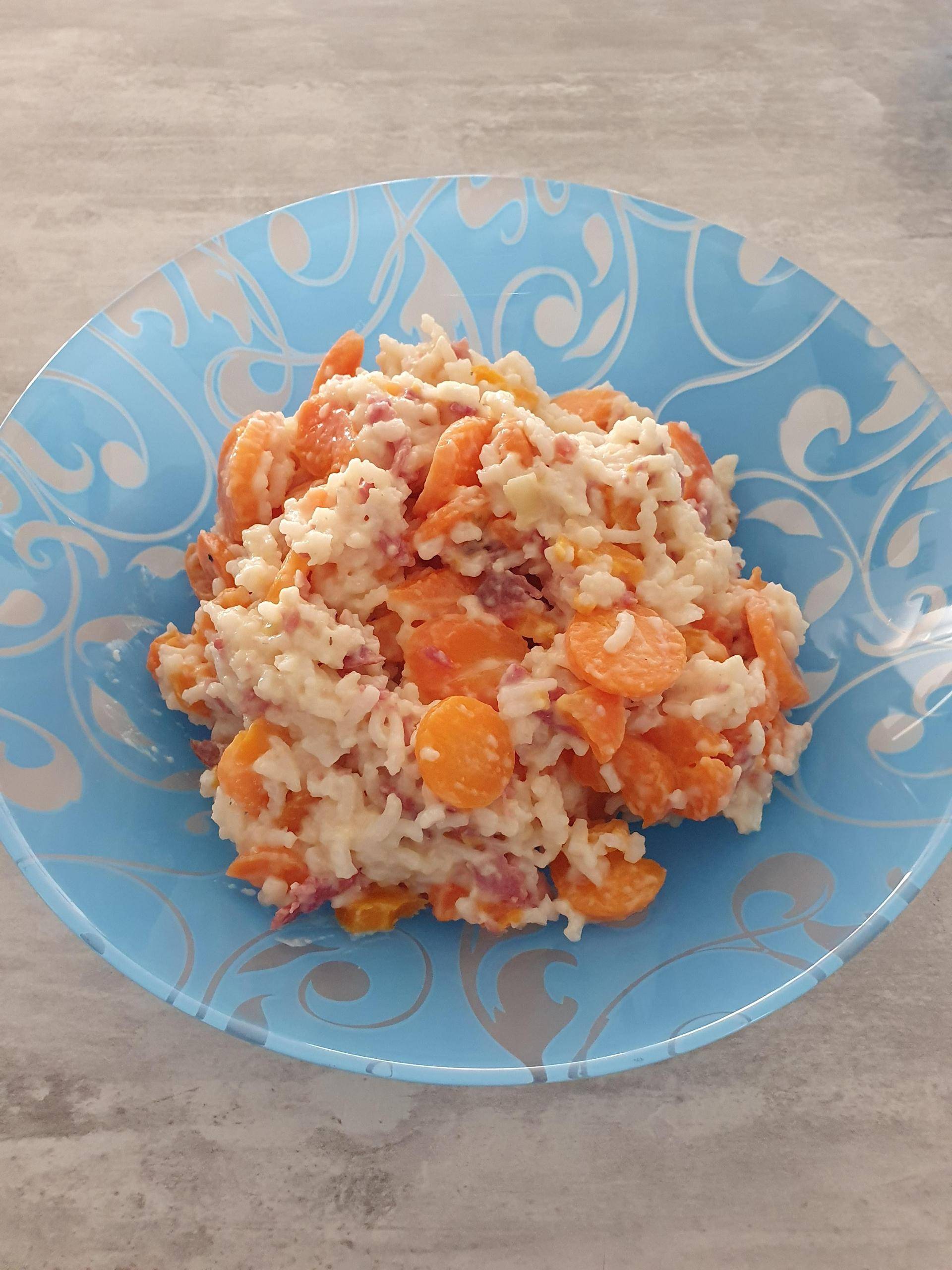 Carottes riz bacon - Recepten Cookeo | Moulinex