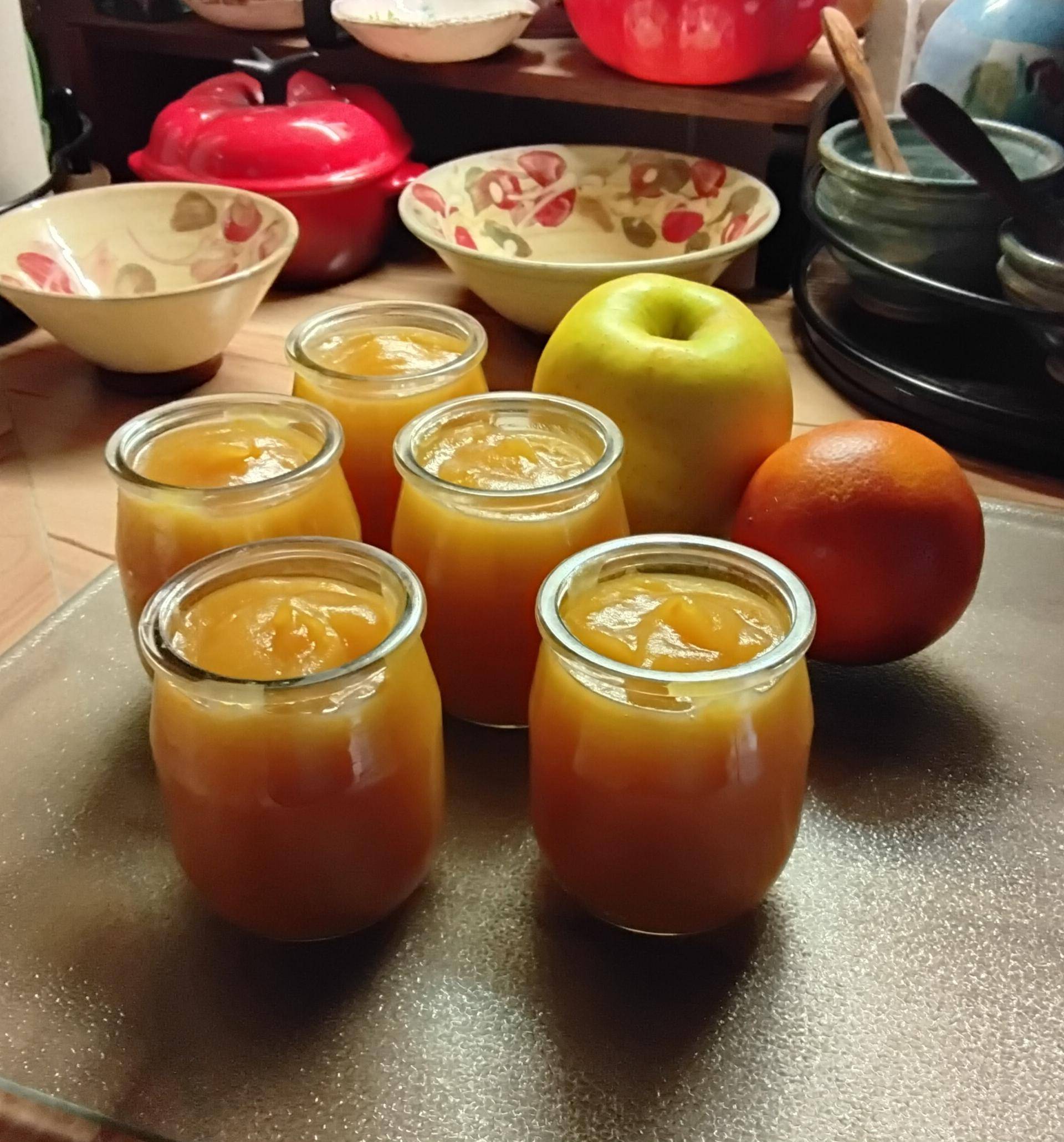 Compote pom'orange - Recette Companion Connect XL | Moulinex