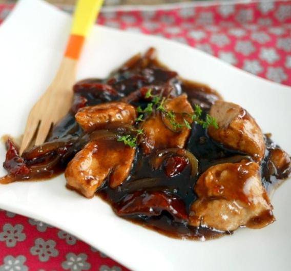 Poulet balsamique à la moutarde à l'ancienne - Recepten Cookeo | Moulinex
