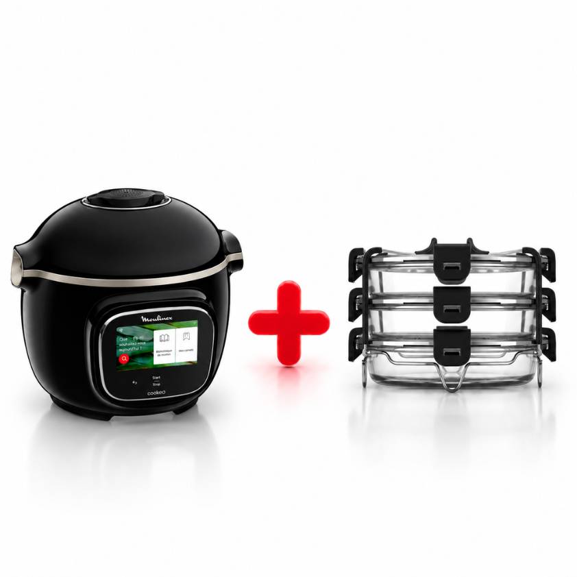 PACK WEB : Cookeo Touch Wifi + Batchcooker Express