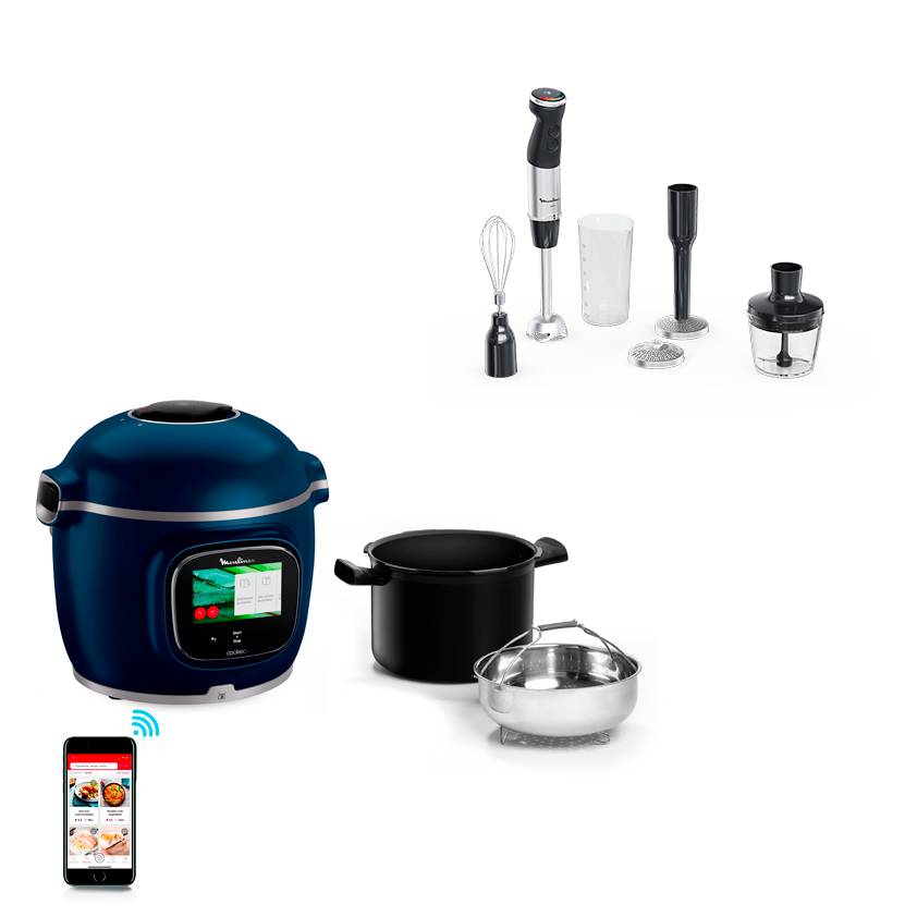 PACK WEB : Cookeo Touch Pro + Mixeur plongeant