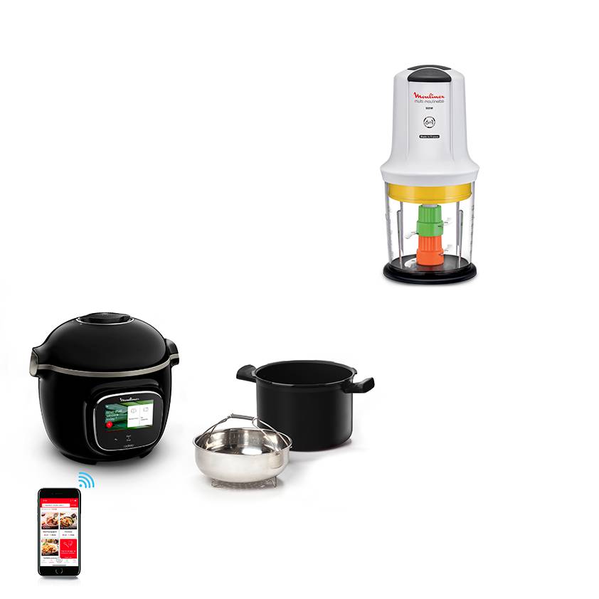 PACK WEB : Cookeo Touch Wifi + Mixeur plongeant
