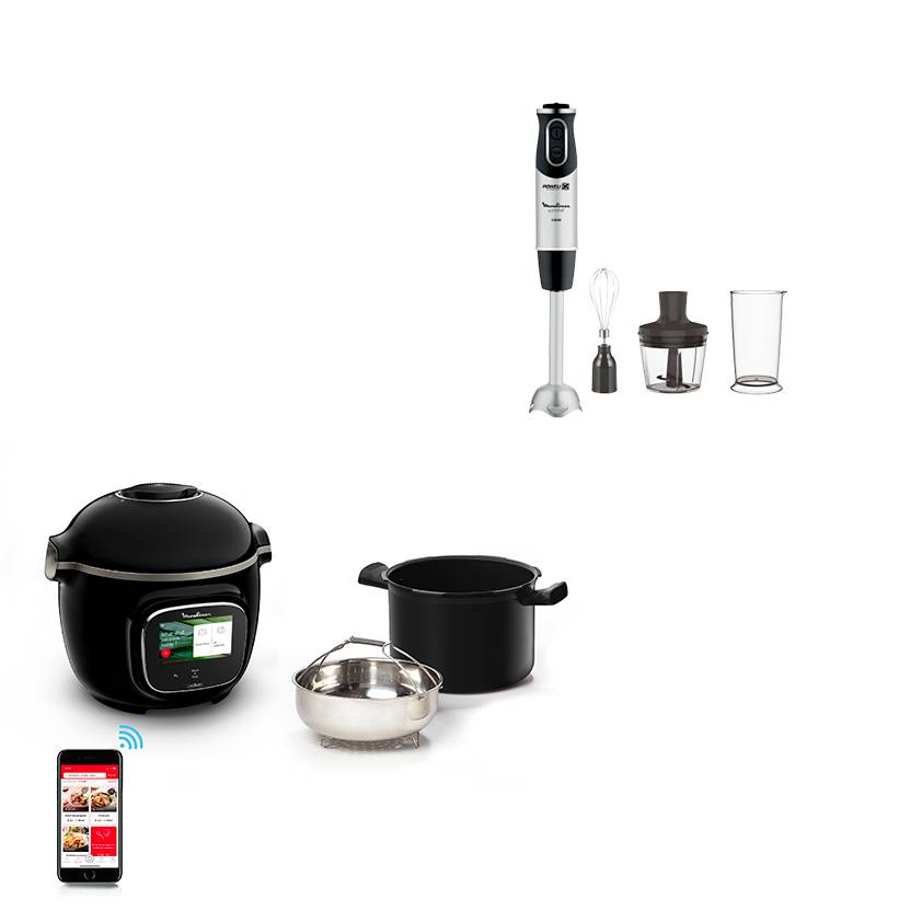 PACK WEB : Cookeo Touch Wifi + Multimoulinette XXL