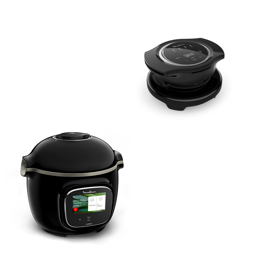 WEB PACK : Cookeo Touch Wifi + Extra Crisp - air fryer accessoire